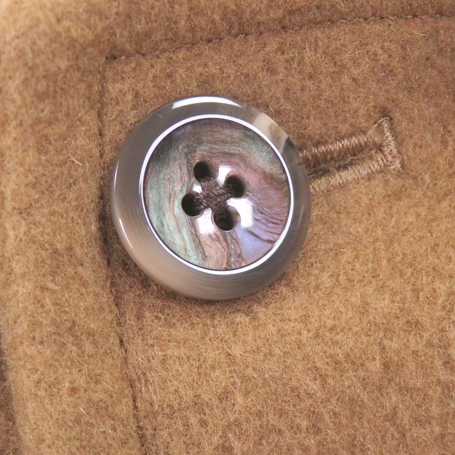 Burberry Burberry Burberrys Wool Cashmere Coat Textile Outerwear DUTY FREE for USA Size ONE SIZE - 5 Thumbnail