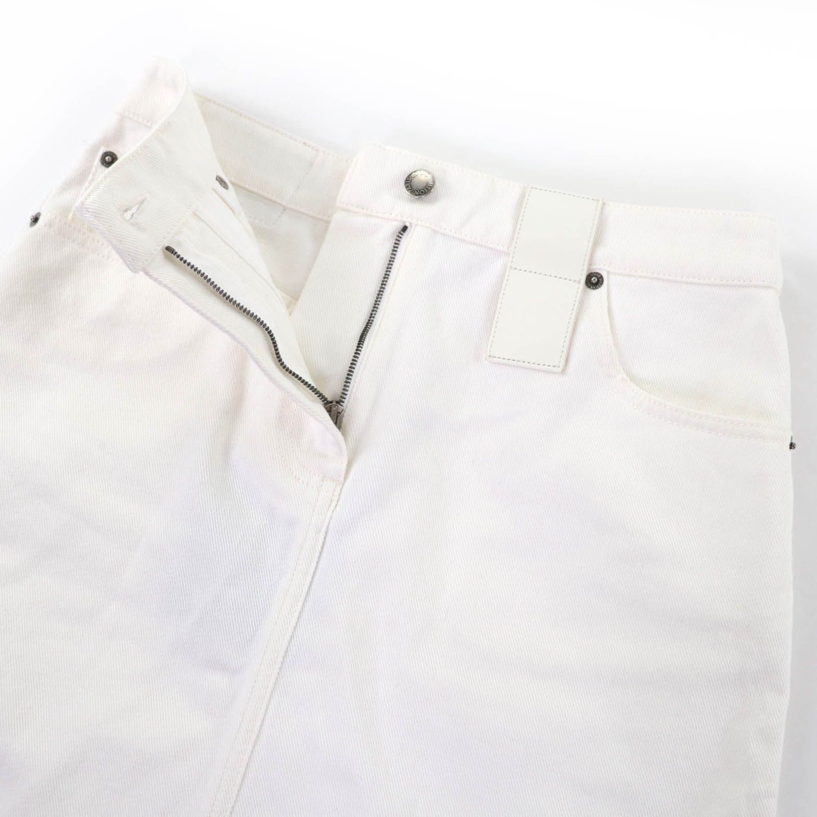 Louis Vuitton Louis Vuitton Louis Vuitton Cotton Denim Skirt Textile Skirts DUTY FREE for USA Size ONE SIZE - 5 Thumbnail