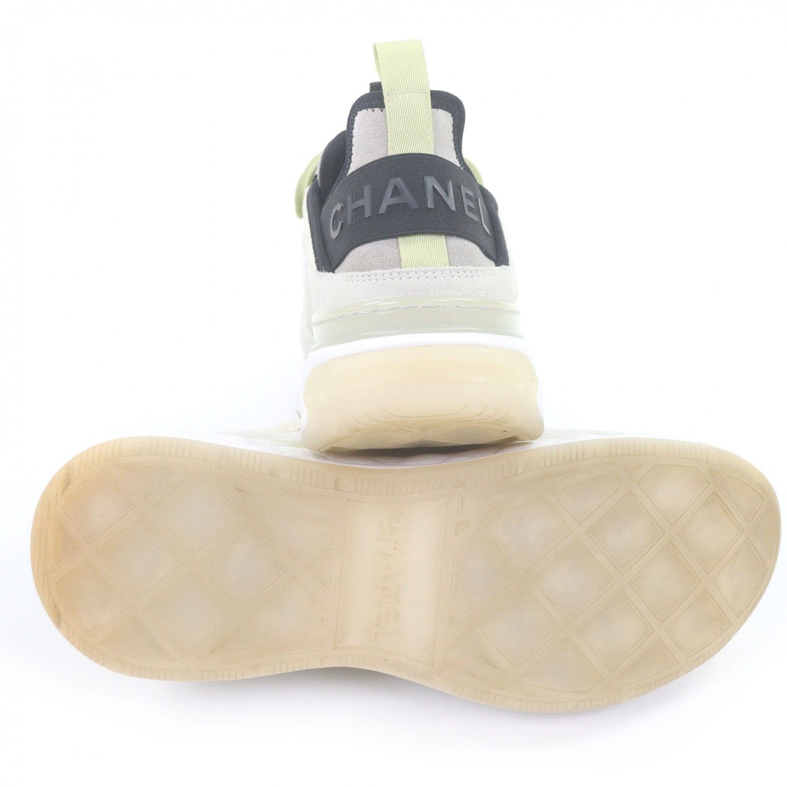 Chanel Chanel CHANEL COCO Mark Suede Sneakers Leather Shoes G35617 DUTY FREE for USA Size ONE SIZE - 5 Thumbnail