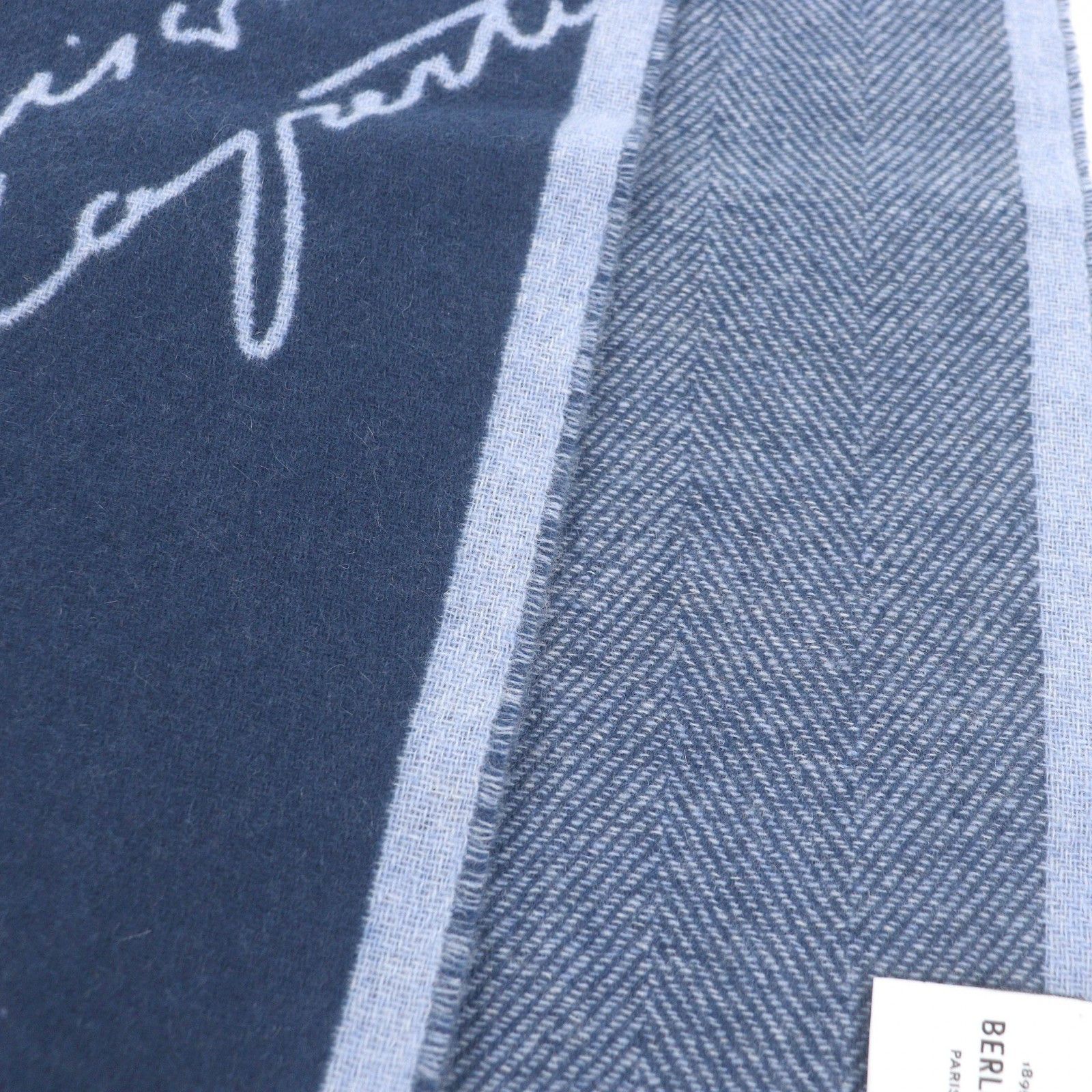 Berluti Berluti Berluti Calligraphy Scritto Wool Cashmere Scarf Textile Scarf DUTY FREE for USA Size ONE SIZE - 5 Thumbnail