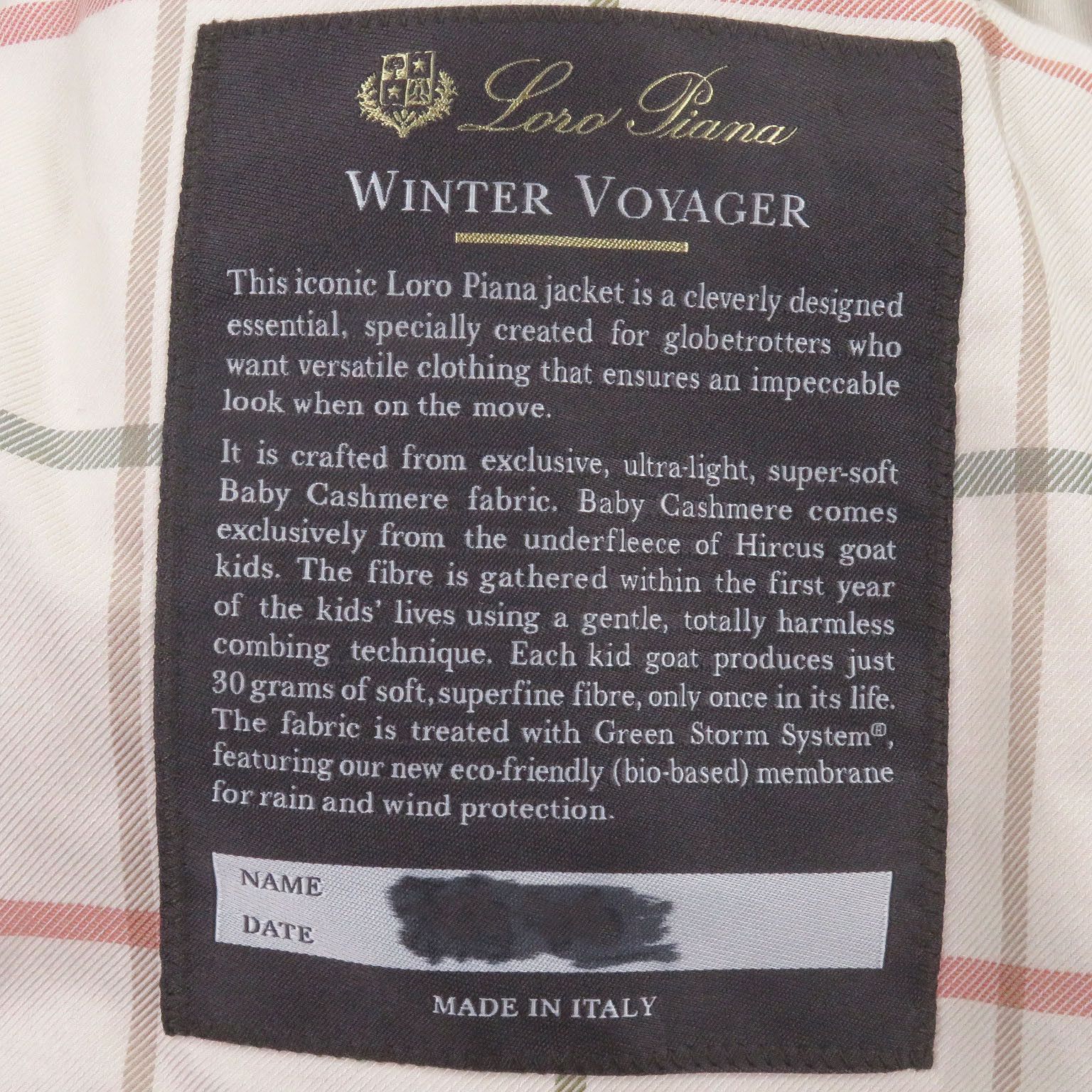 Loro Piana Loro Piana Loro Piana Winter Voyager Baby Cashmere Coat Textile Outerwear DUTY FREE for USA Size ONE SIZE - 8 Thumbnail