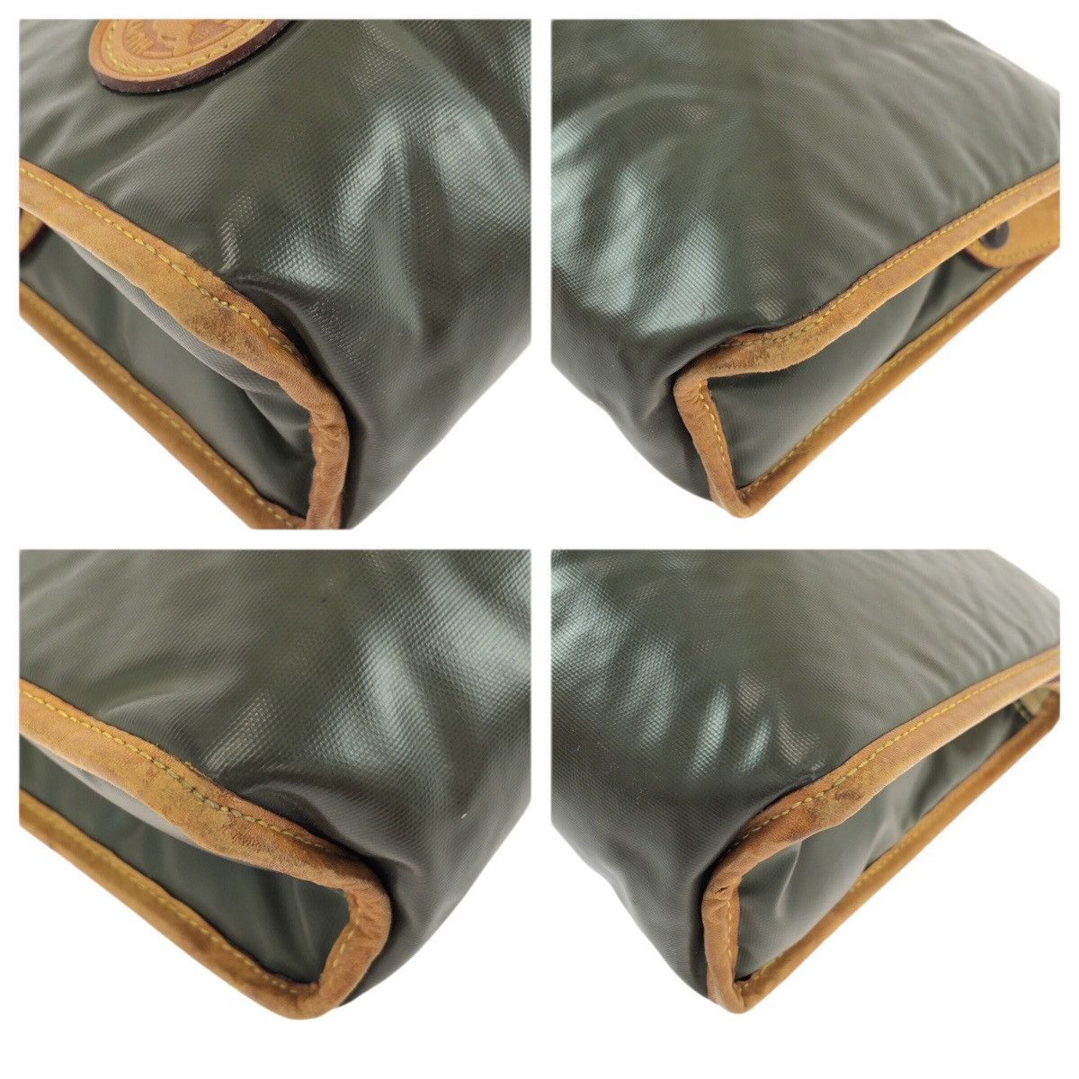 Other Other Hunting World BATTUE CROSS Nylon Leather Clutch Bag Textile Clutch Bag DUTY FREE for USA Size ONE SIZE - 3 Thumbnail