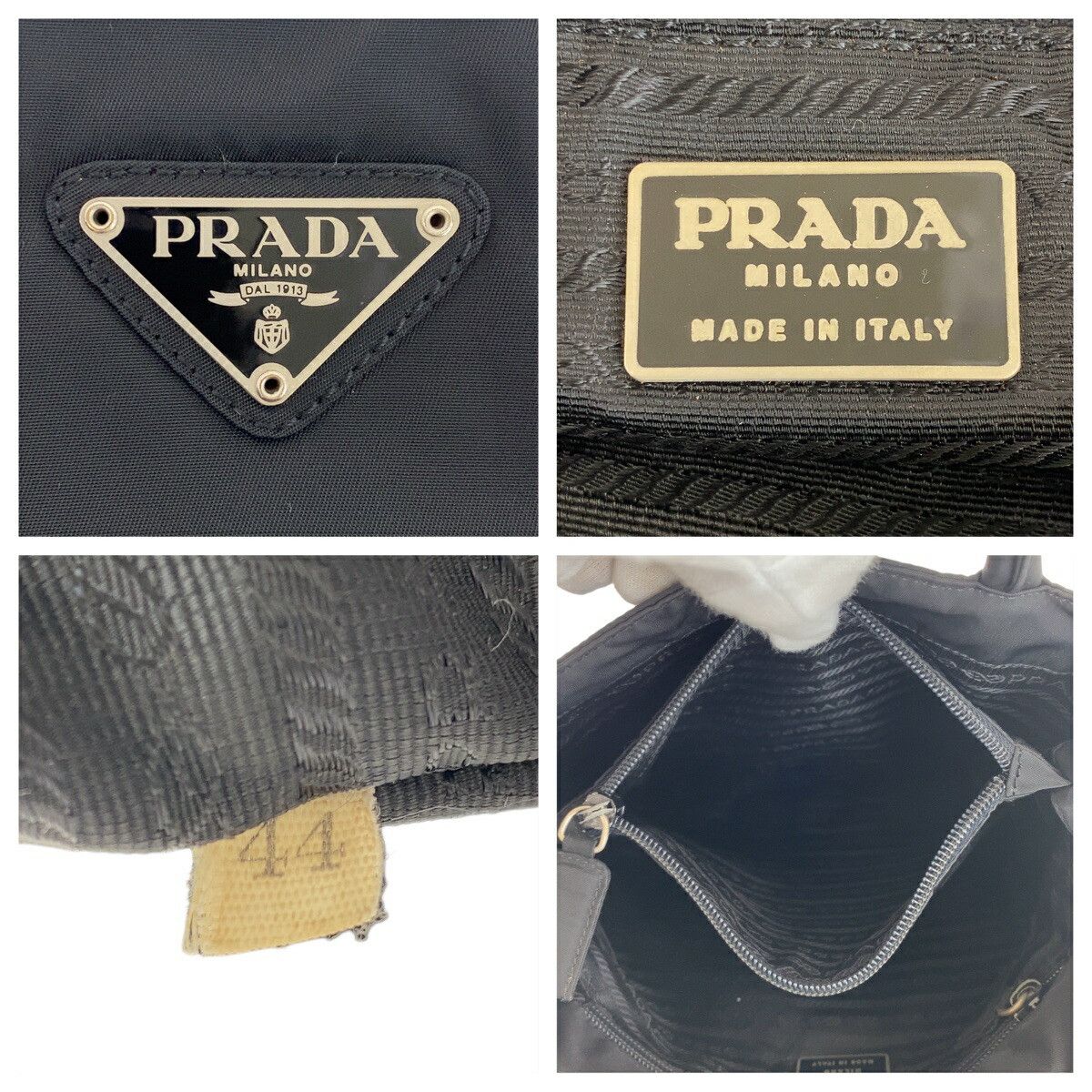 Prada Prada Prada Tessuto Nylon Tote Bag Textile Tote Bag DUTY FREE for USA Size ONE SIZE - 4 Thumbnail
