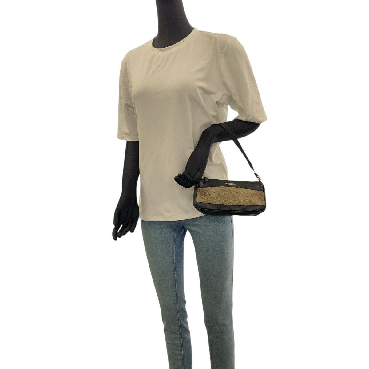 Gucci Gucci Gucci Canvas/Leather Handbag Textile Handbag 92820 DUTY FREE for USA Size ONE SIZE - 7 Thumbnail