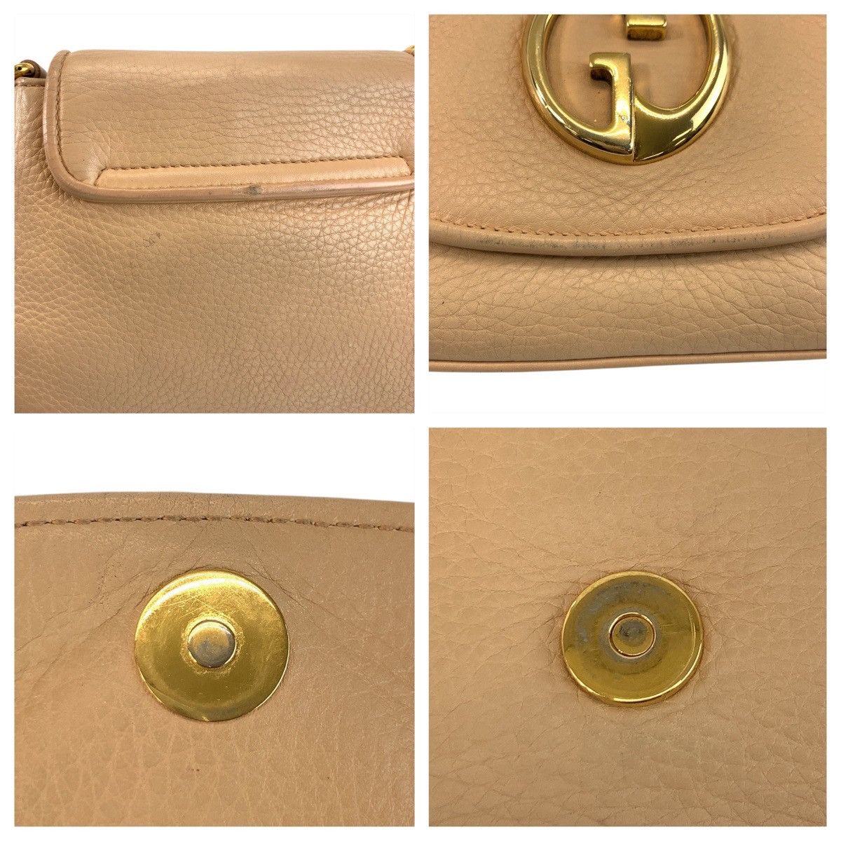 Gucci Gucci Gucci Double G Leather Chain Shoulder Bag Leather Shoulder Bag 251821 DUTY FREE for USA Size ONE SIZE - 6 Thumbnail