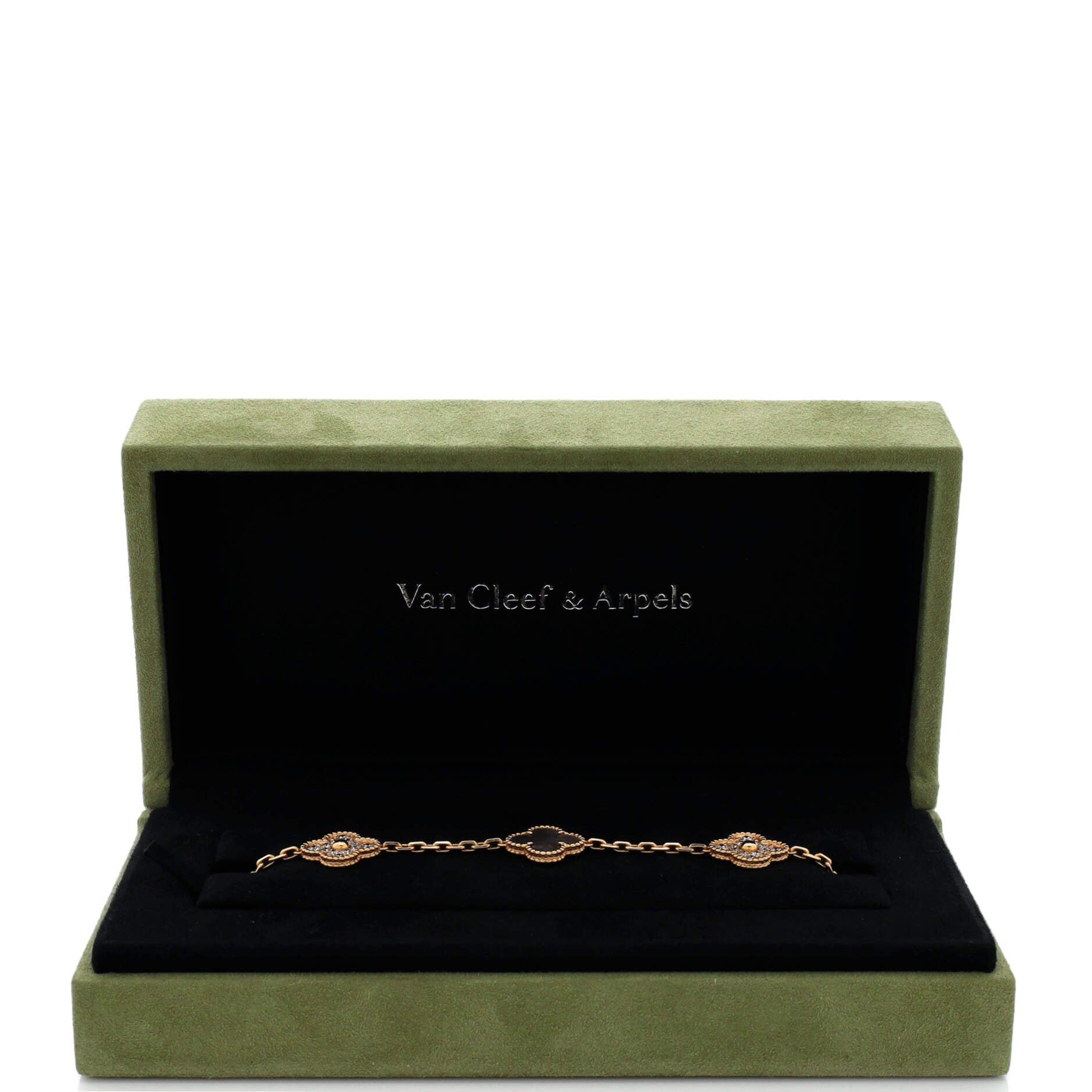 Van Cleef & Arpels Vintage Alhambra 5 Motifs Bracelet Size ONE SIZE - 2 Thumbnail