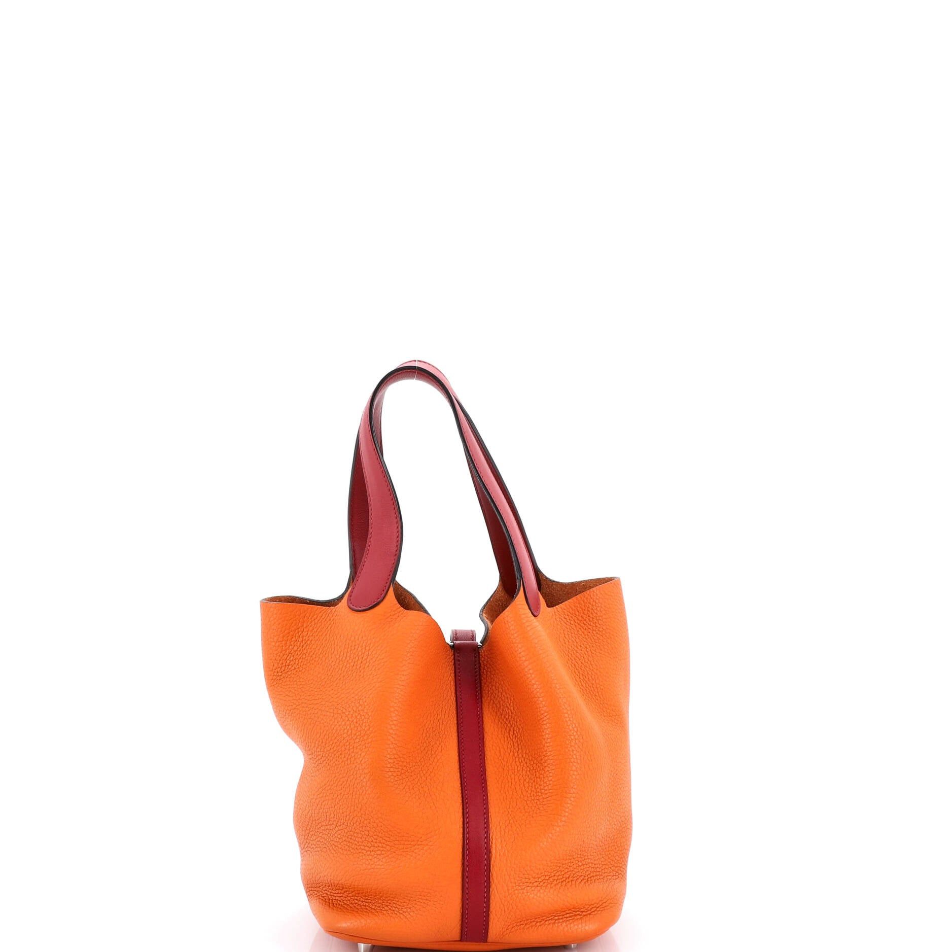 Hermes Bicolor Picotin Lock Bag Size ONE SIZE - 3 Thumbnail
