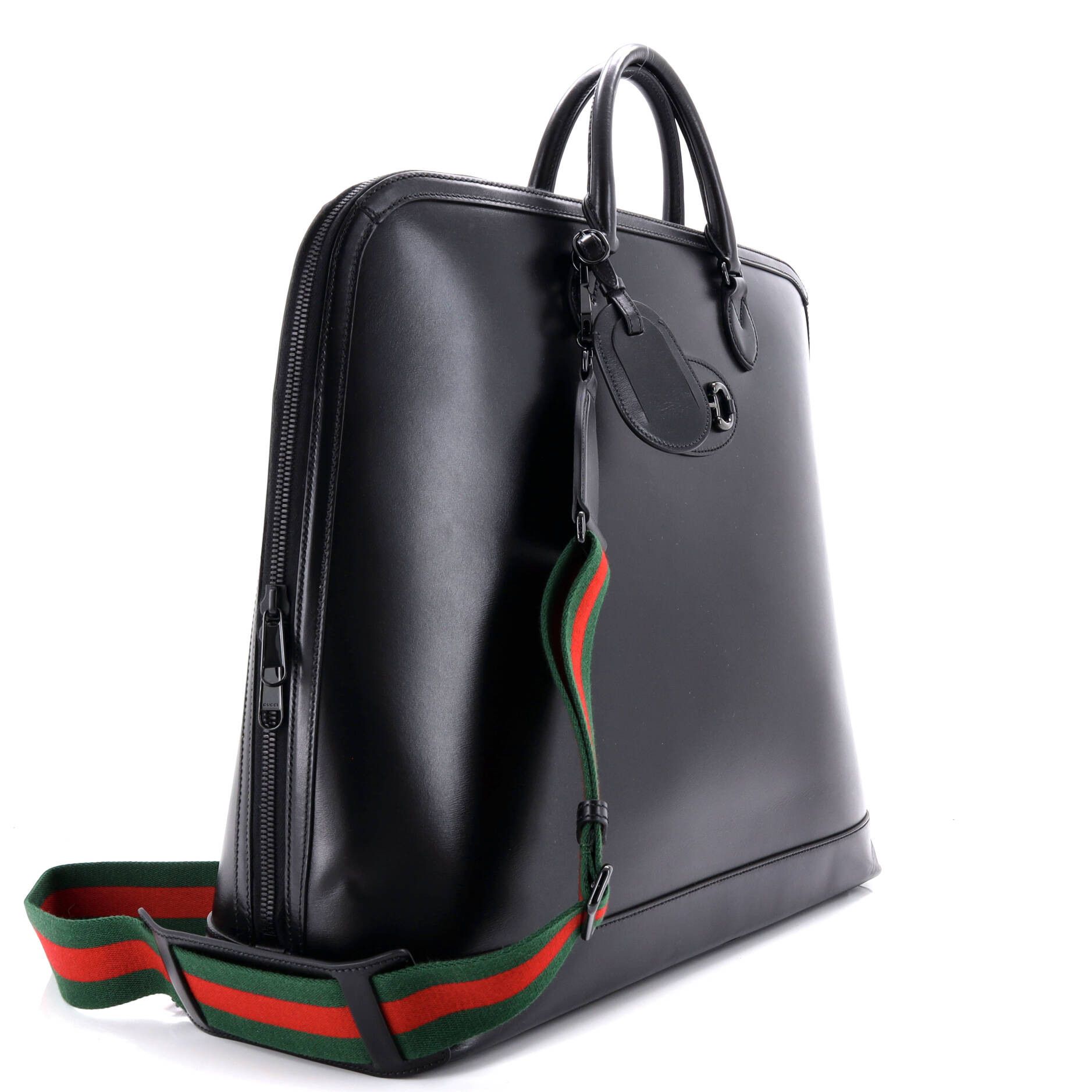 Gucci Horsebit 1955 Web Duffle Bag Size ONE SIZE - 2 Thumbnail