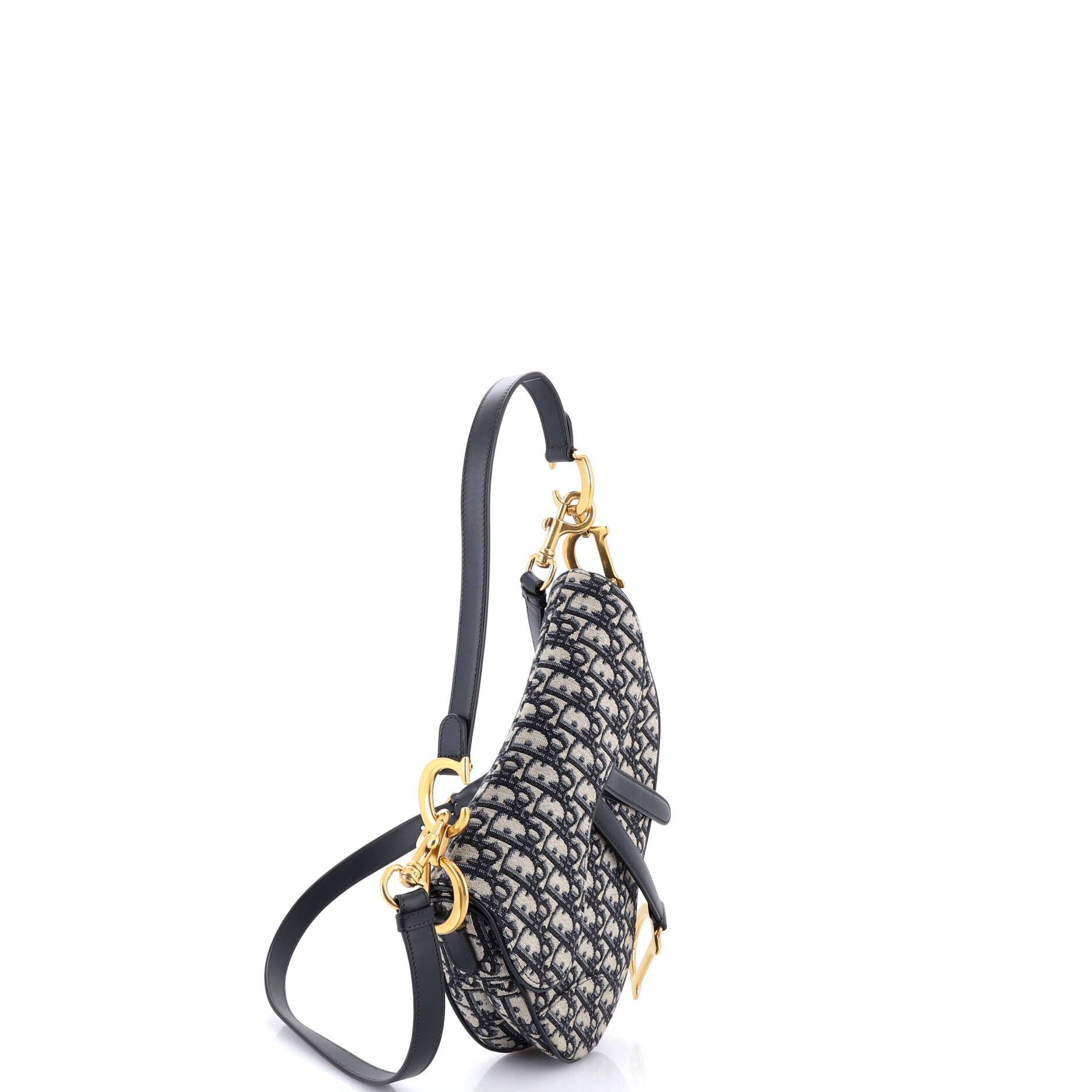 Saddle Handbag with Strap