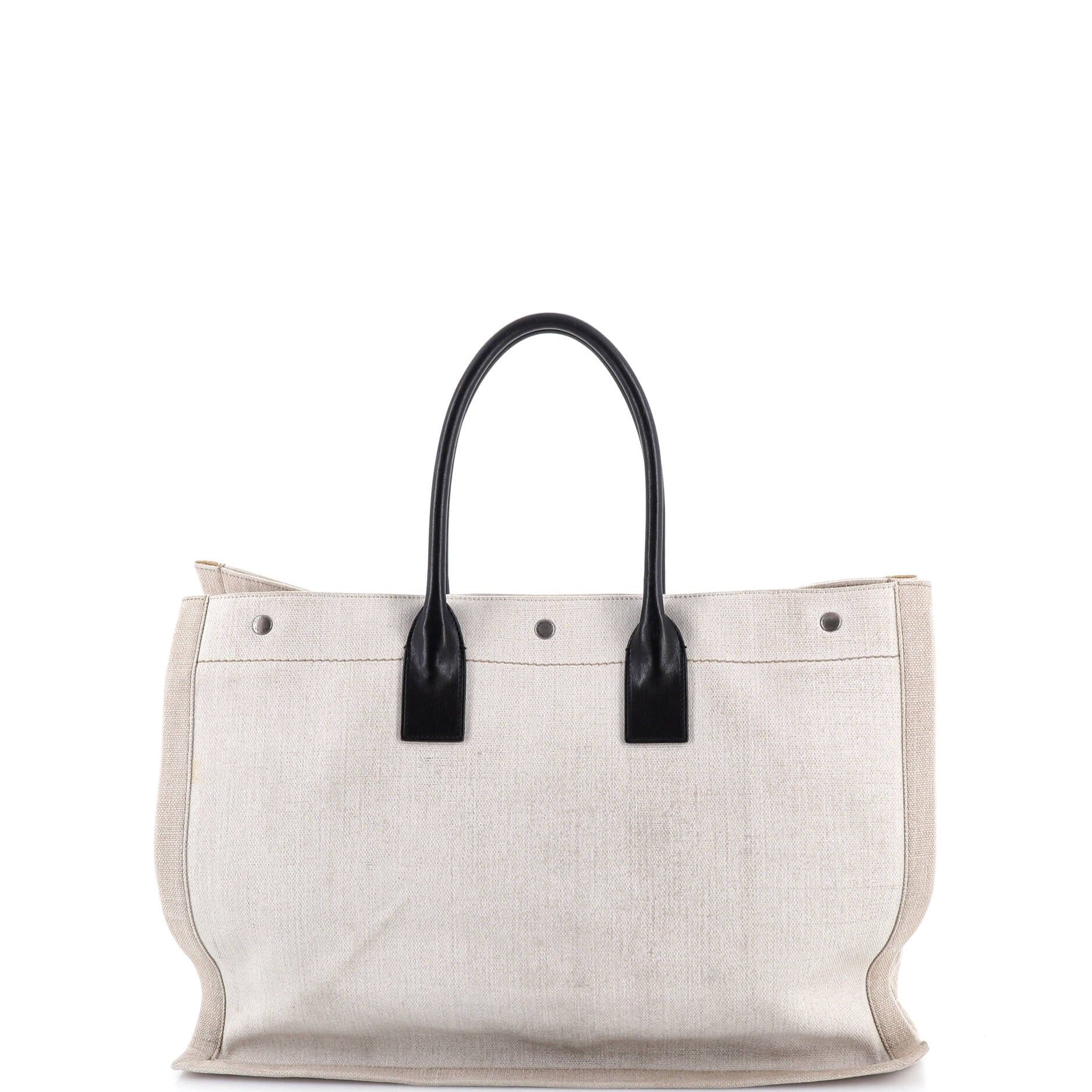 Saint Laurent Paris Rive Gauche Shopper Tote Size ONE SIZE - 3 Thumbnail