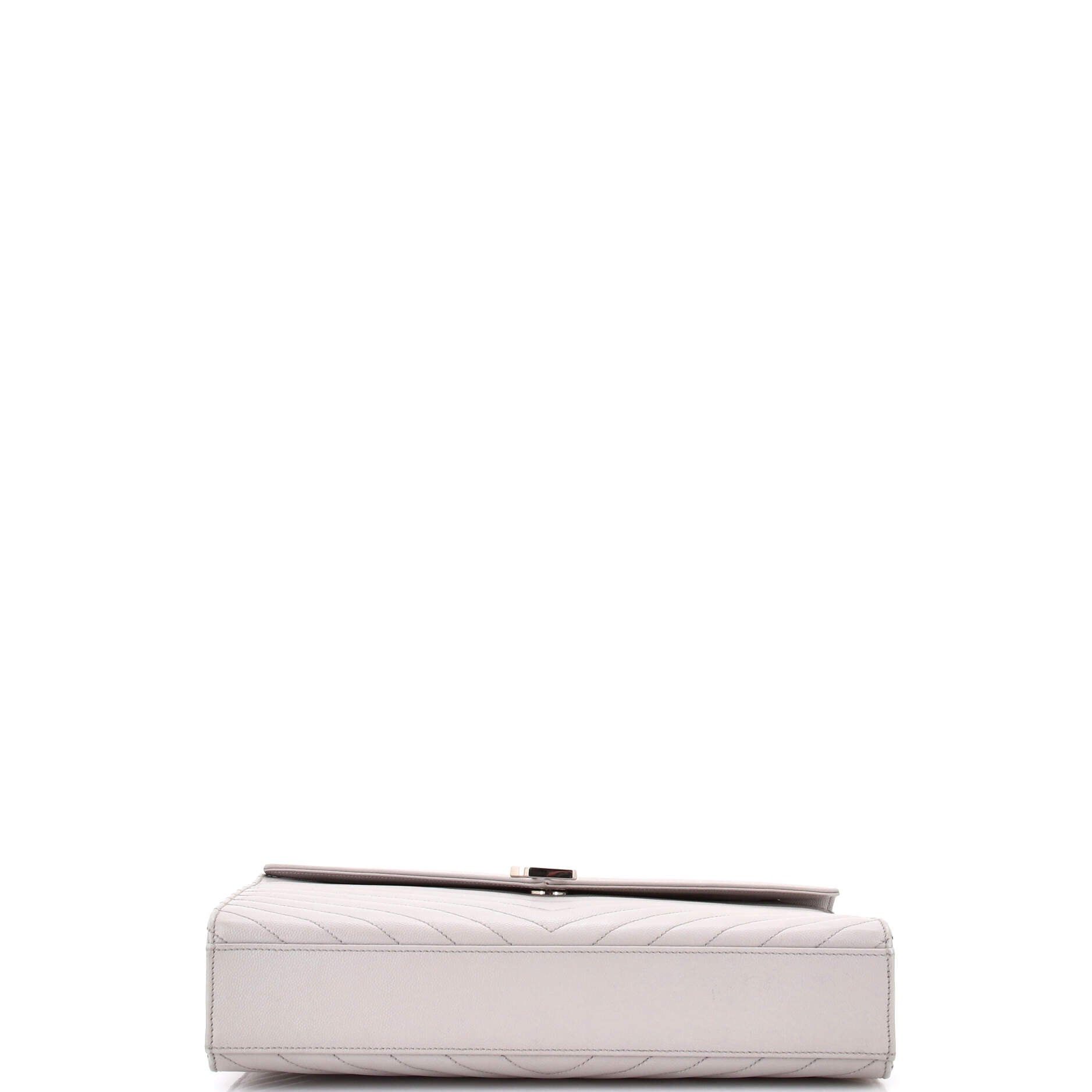 Saint Laurent Paris Classic Monogram Envelope Satchel Size ONE SIZE - 4 Thumbnail
