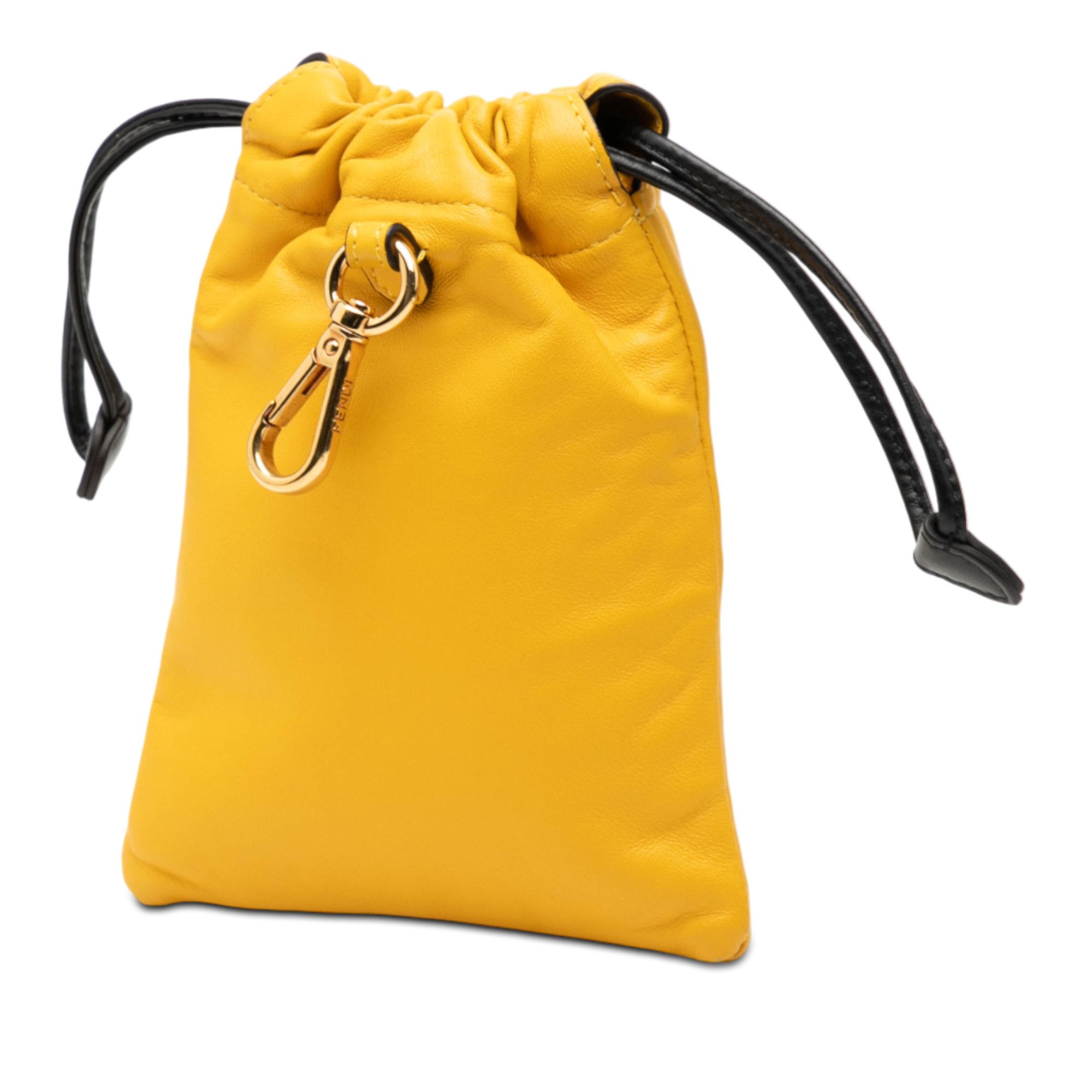 Fendi Fendi Nappa Logo Neck Phone Pouch Size ONE SIZE - 2 Thumbnail