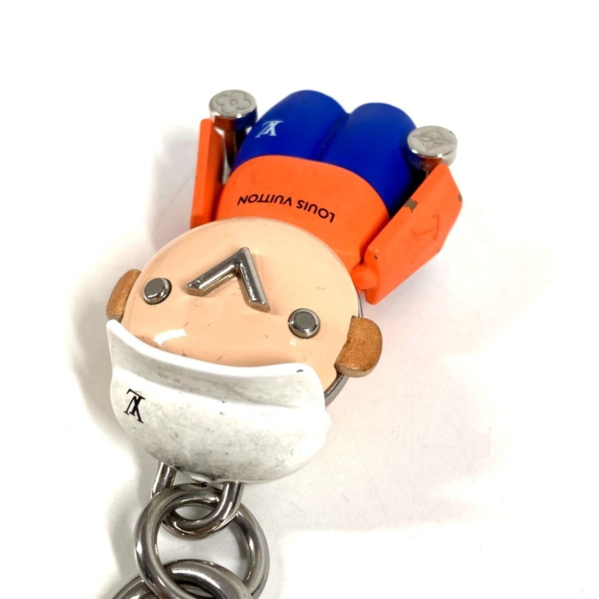 Louis Vuitton LOUIS VUITTON M01197 Gaston Gym Bag Charm, Metal Keychain, White, for Men and Women Size ONE SIZE - 8 Thumbnail