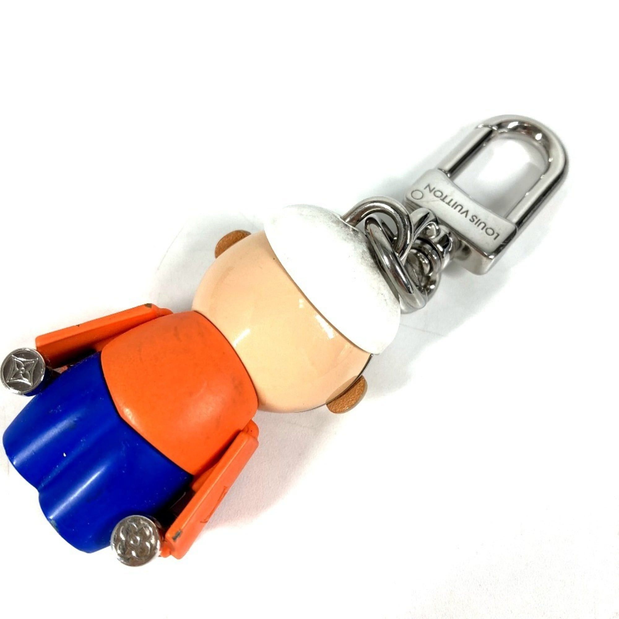 Louis Vuitton LOUIS VUITTON M01197 Gaston Gym Bag Charm, Metal Keychain, White, for Men and Women Size ONE SIZE - 6 Thumbnail