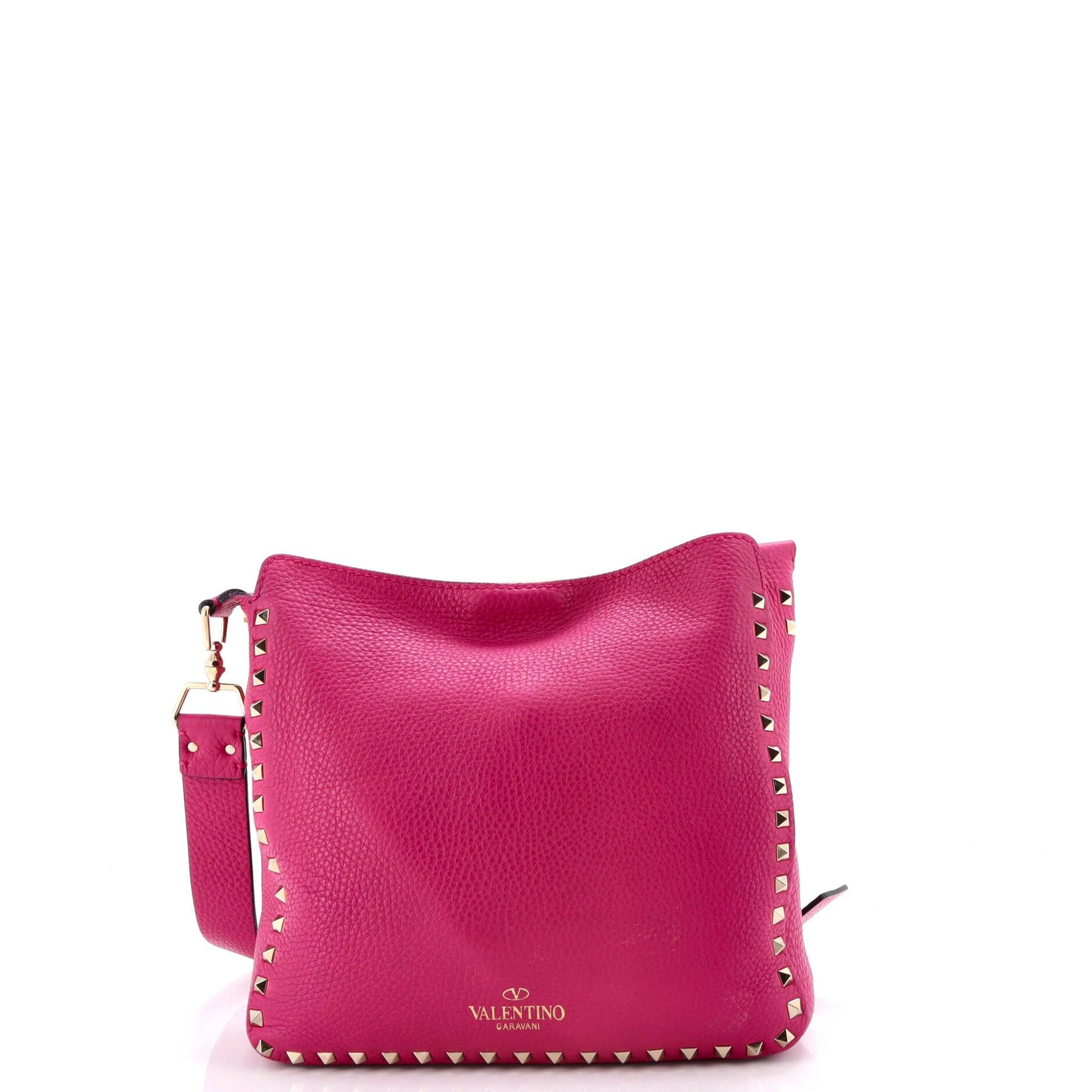 Valentino Rockstud Flip Lock Messenger Bag Size ONE SIZE - 3 Thumbnail