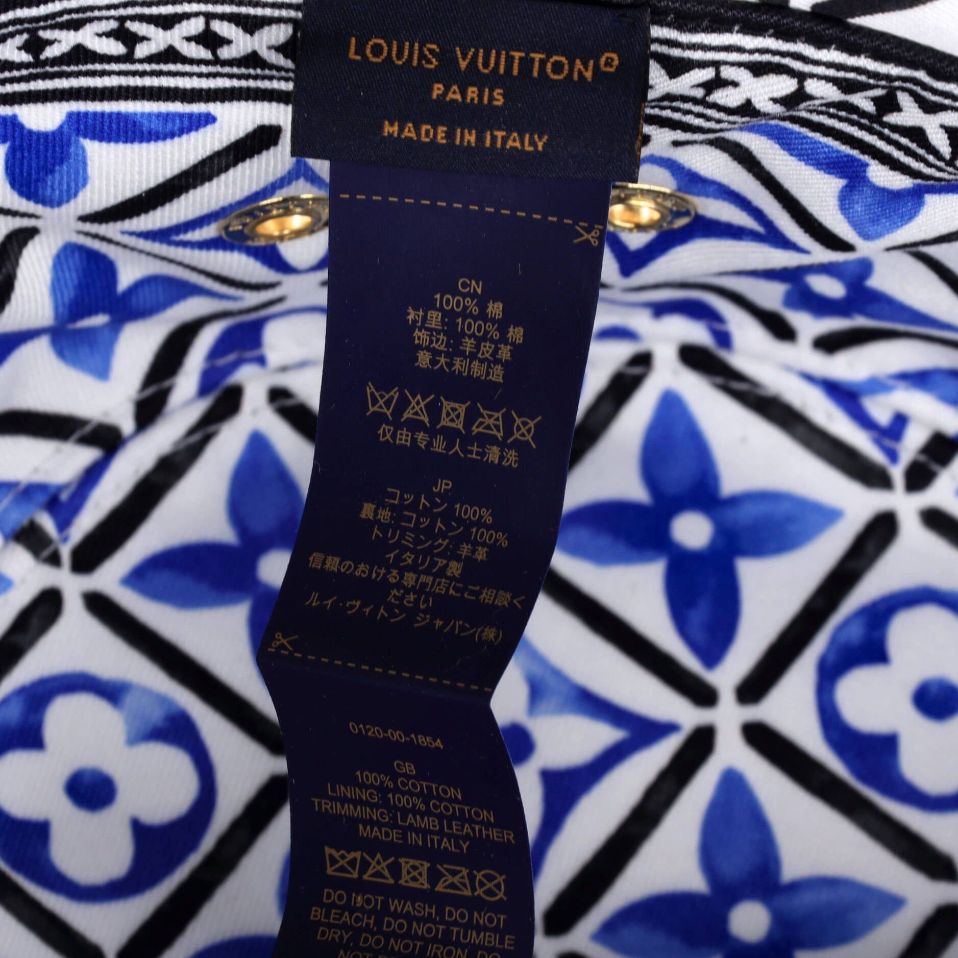 Louis Vuitton Monogram Flower Tile Reversible Hat Size ONE SIZE - 4 Thumbnail