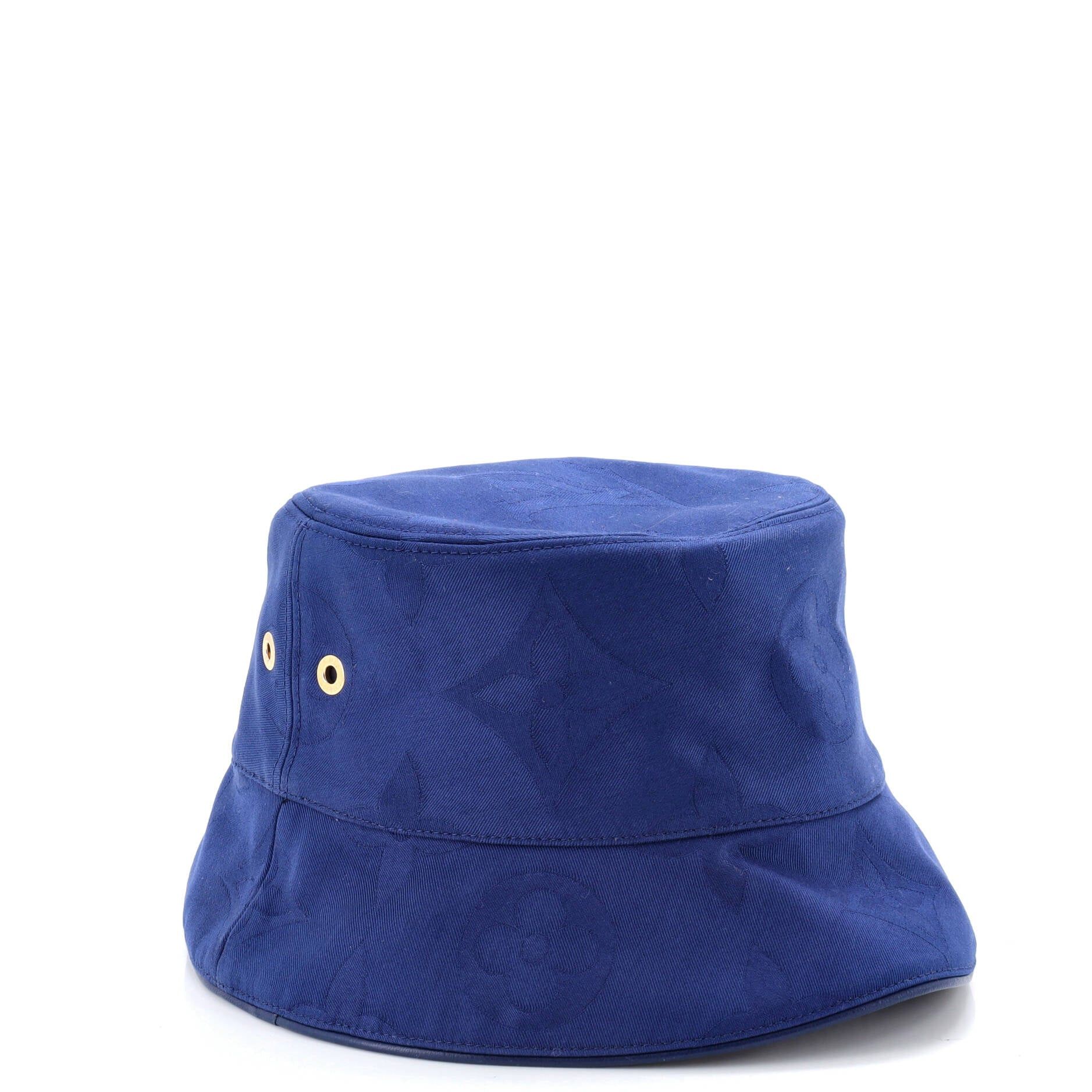 Louis Vuitton Monogram Flower Tile Reversible Hat Size ONE SIZE - 2 Thumbnail
