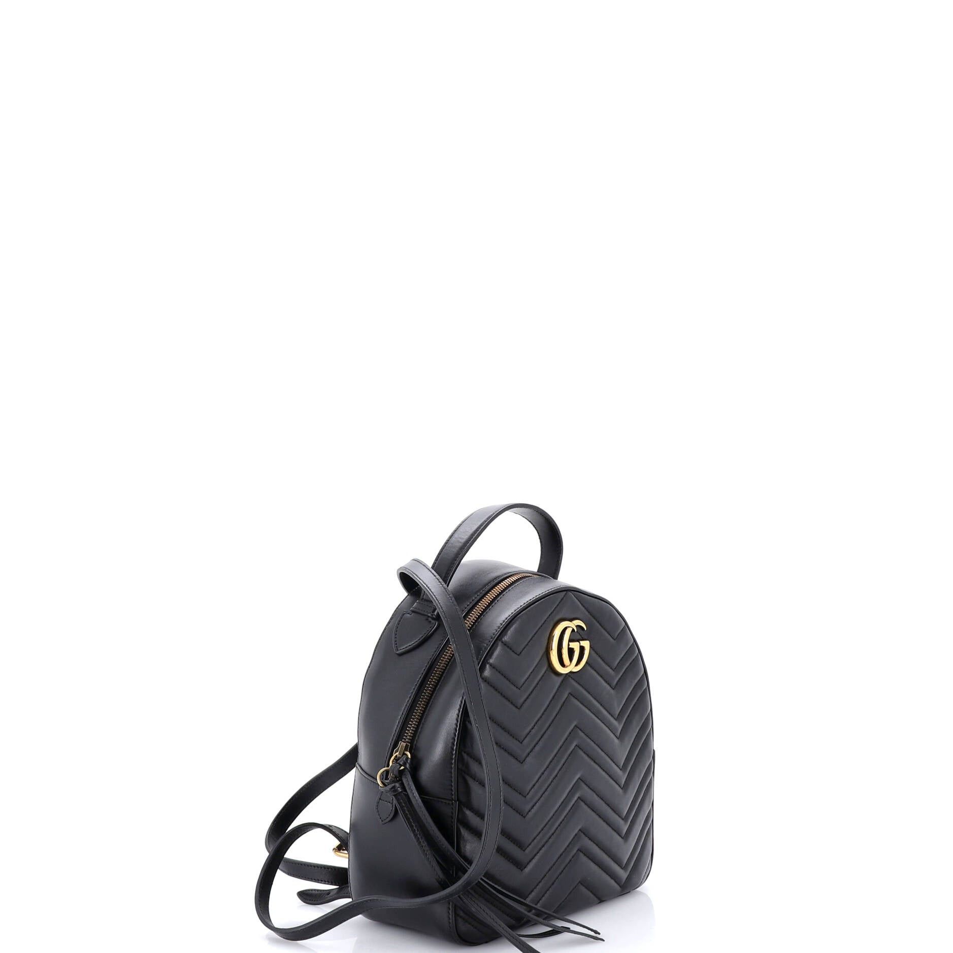 Gucci GG Marmont Backpack Size ONE SIZE - 2 Thumbnail