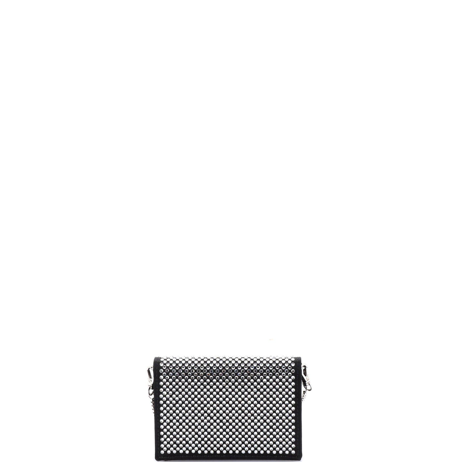 Prada Flap Card Holder with Chain Size ONE SIZE - 3 Thumbnail