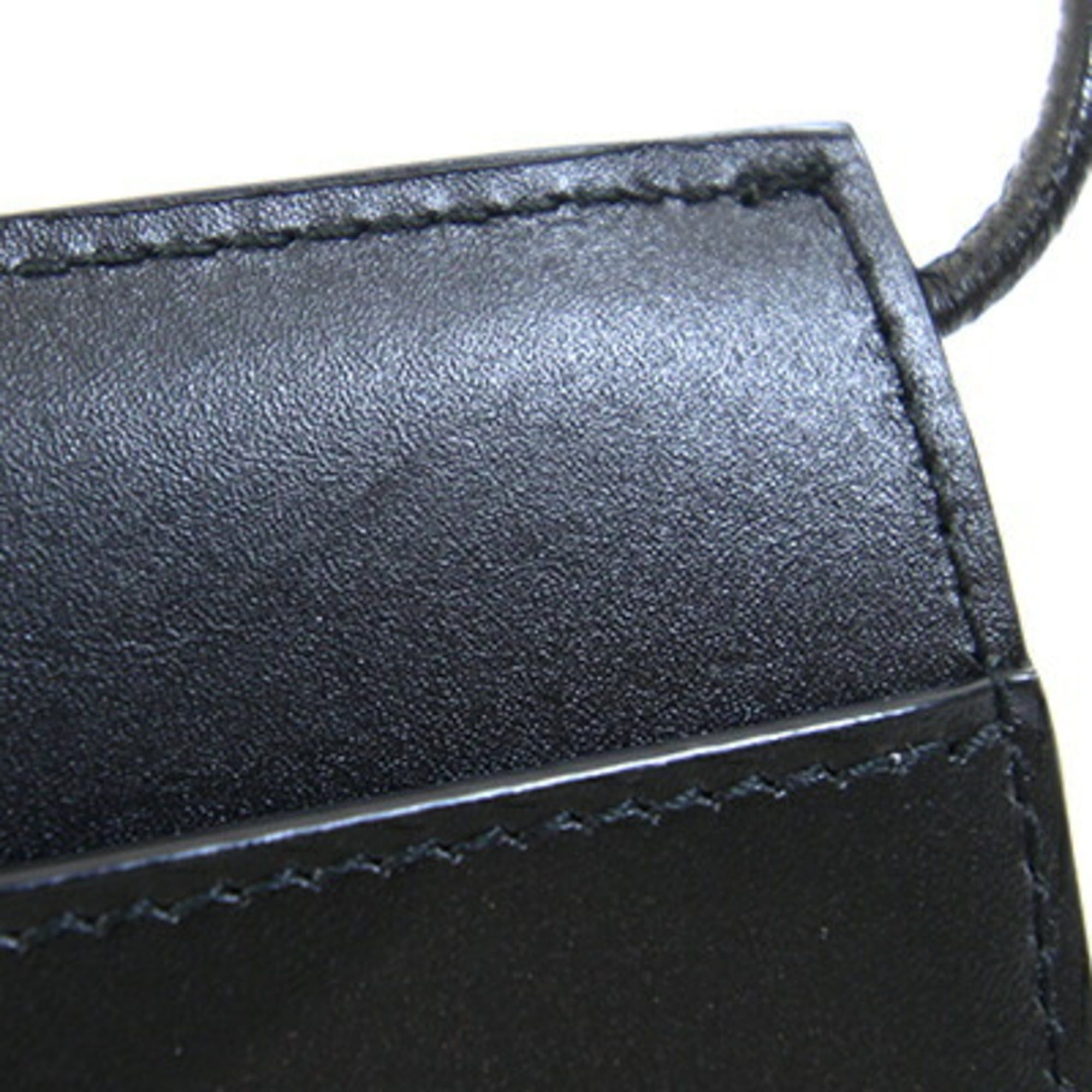Saint Laurent Paris Saint Laurent Shoulder Bag 802728 Black Leather Pochette Mini Pouch YSL Women's SAINT LAURENT Size ONE SIZE - 6 Thumbnail