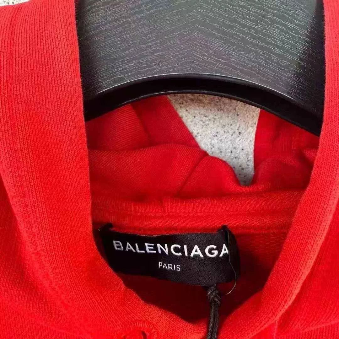 Balenciaga Balenciaga Red Cola Hoodie Size US S / EU 44-46 / 1 - 3 Thumbnail