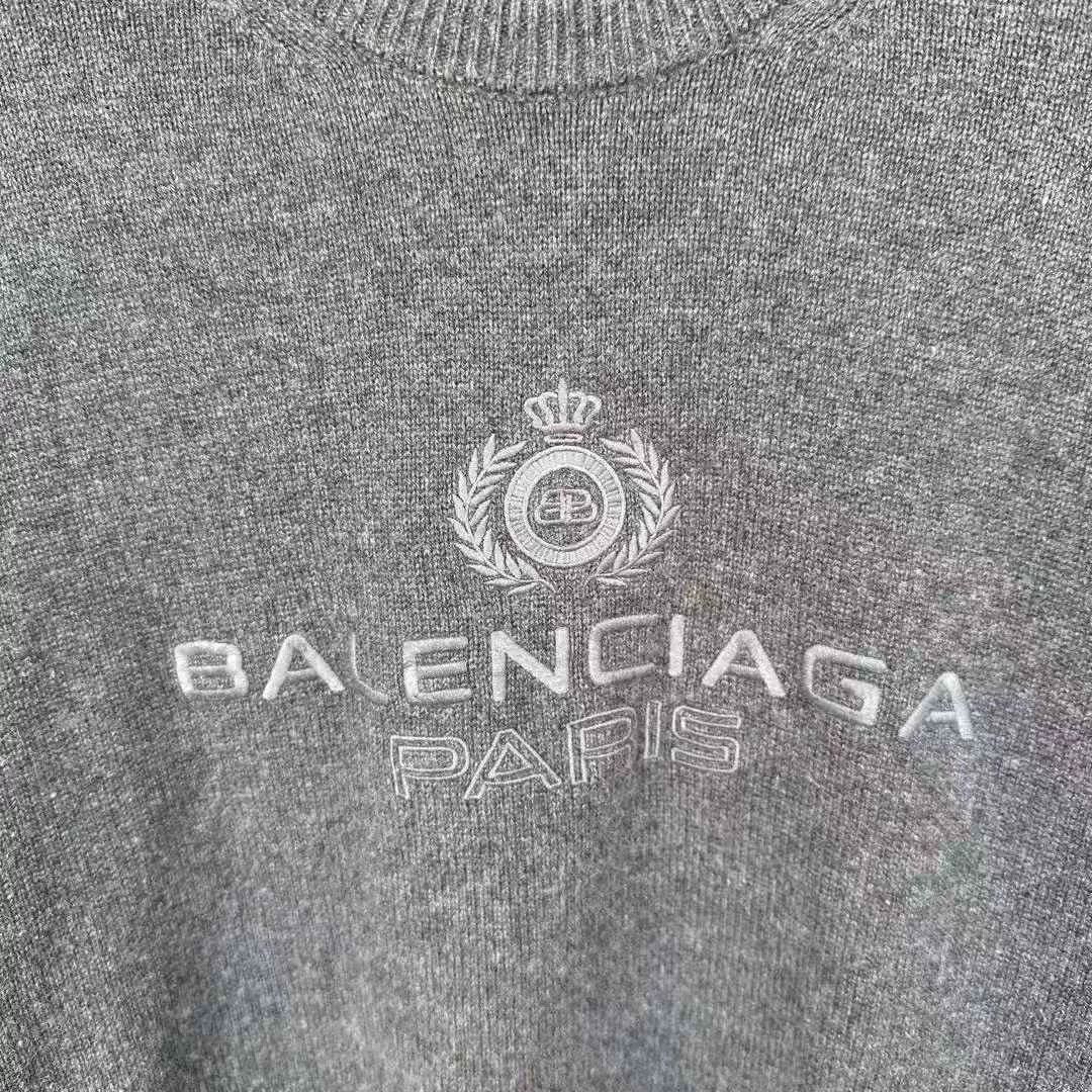 Balenciaga Balenciaga Crown Lock Sweater Size US M / EU 48-50 / 2 - 3 Thumbnail