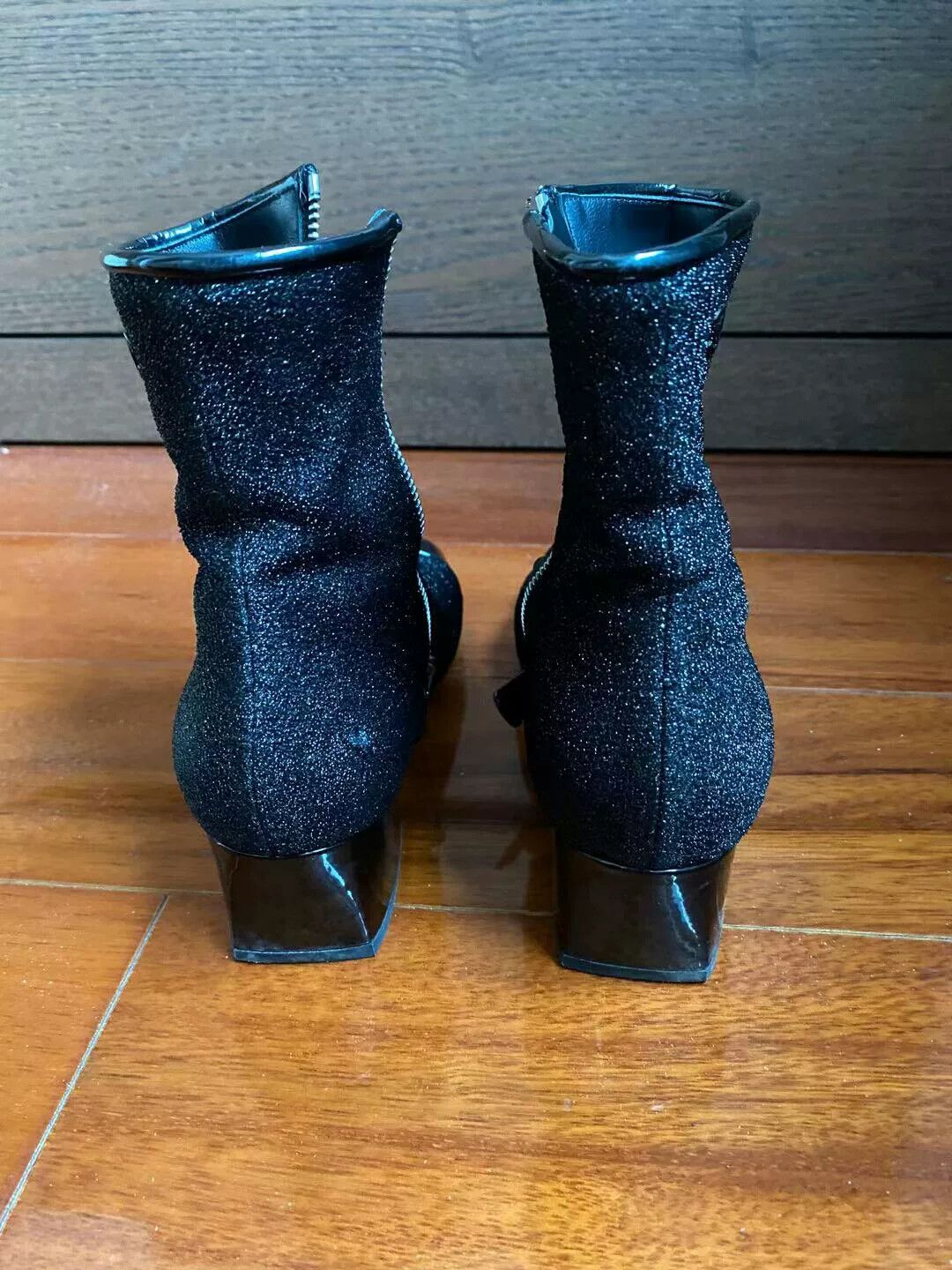Chanel CHANEL Sequin Ankle Boots Size US 5 / IT 35 - 4 Thumbnail