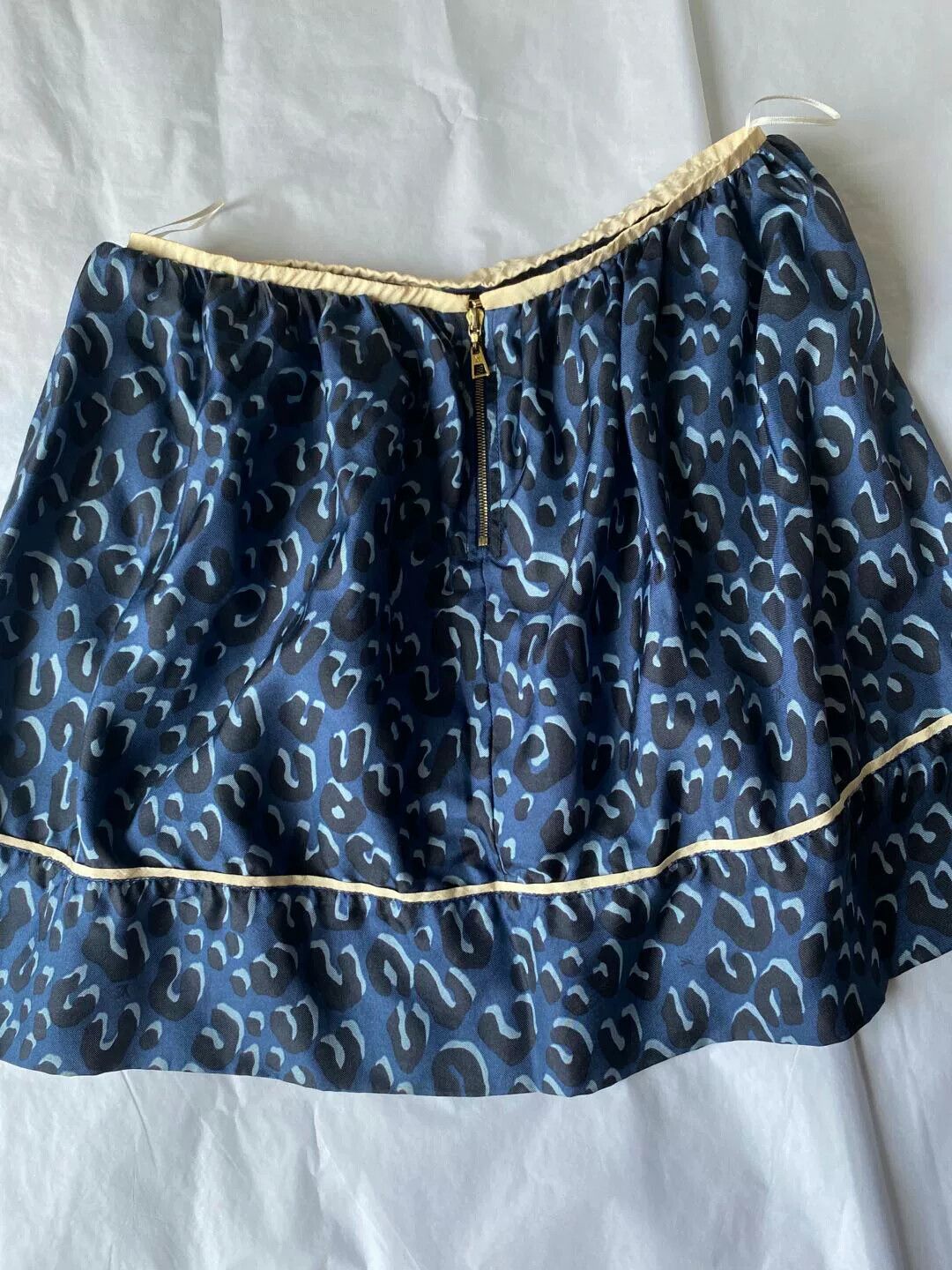Louis Vuitton LV Silk Skirt Size 34" / US 12 / IT 48 - 4 Thumbnail