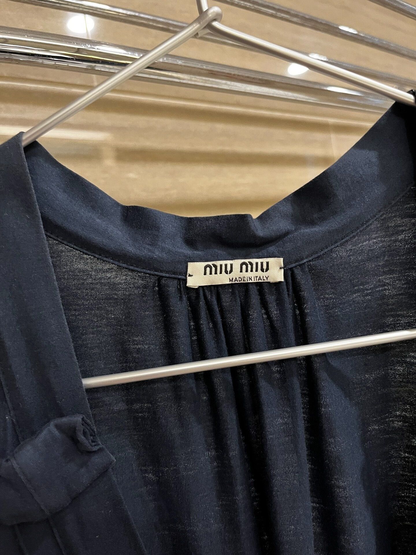 Miu Miu Miumiu XS Loose Vest Dress Size XS / US 0-2 / IT 36-38 - 5 Thumbnail