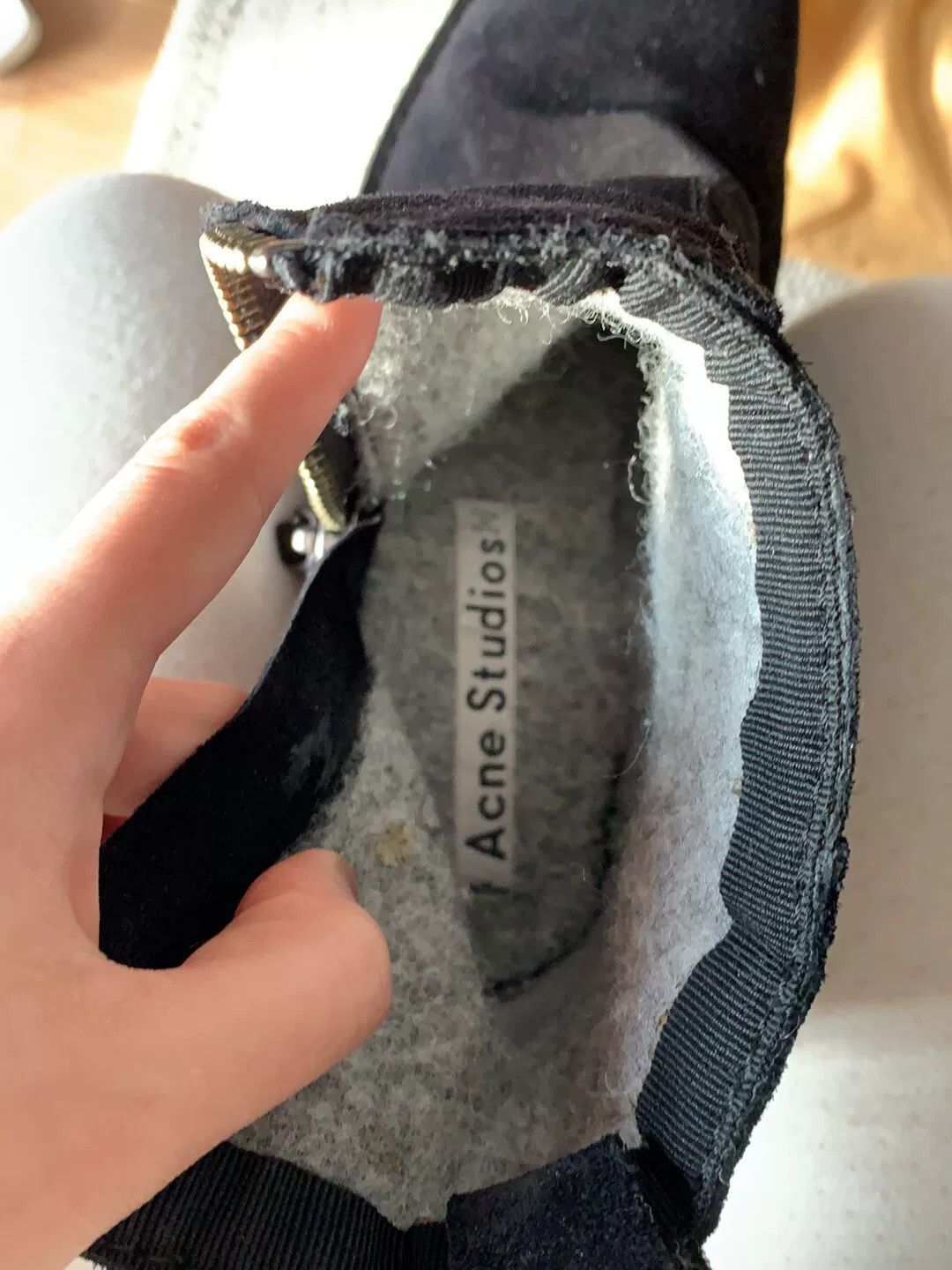 Acne Studios Acne Studios Pistol 37 Suede Ankle Boots Size US 6 / IT 36 - 3 Thumbnail