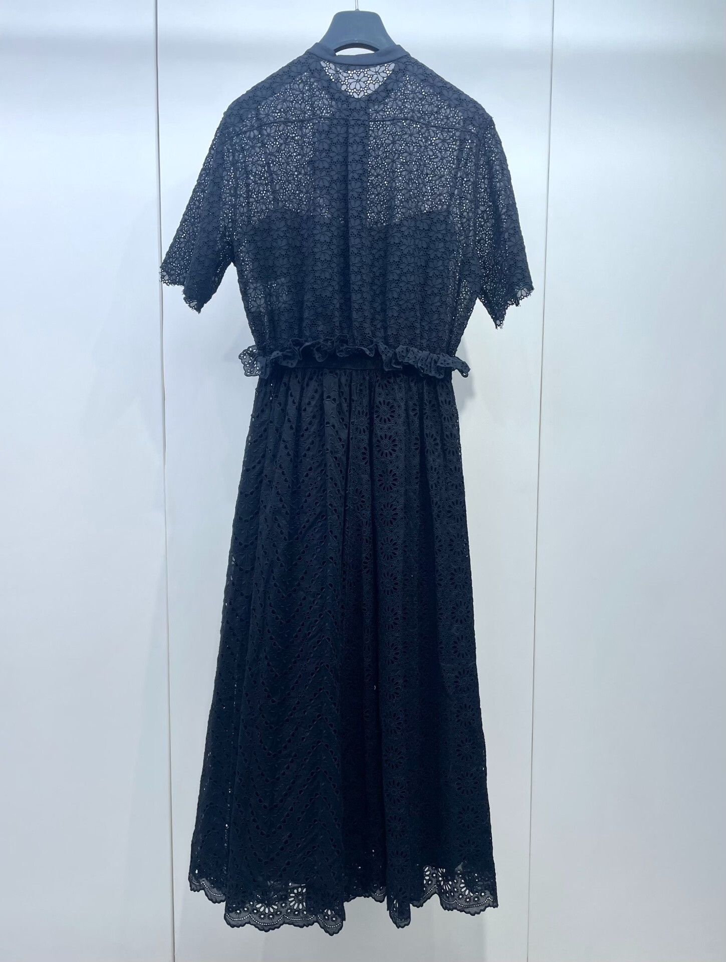 Dior Dior Cotton Lace Strappy Dress Size XS / US 0-2 / IT 36-38 - 2 Thumbnail