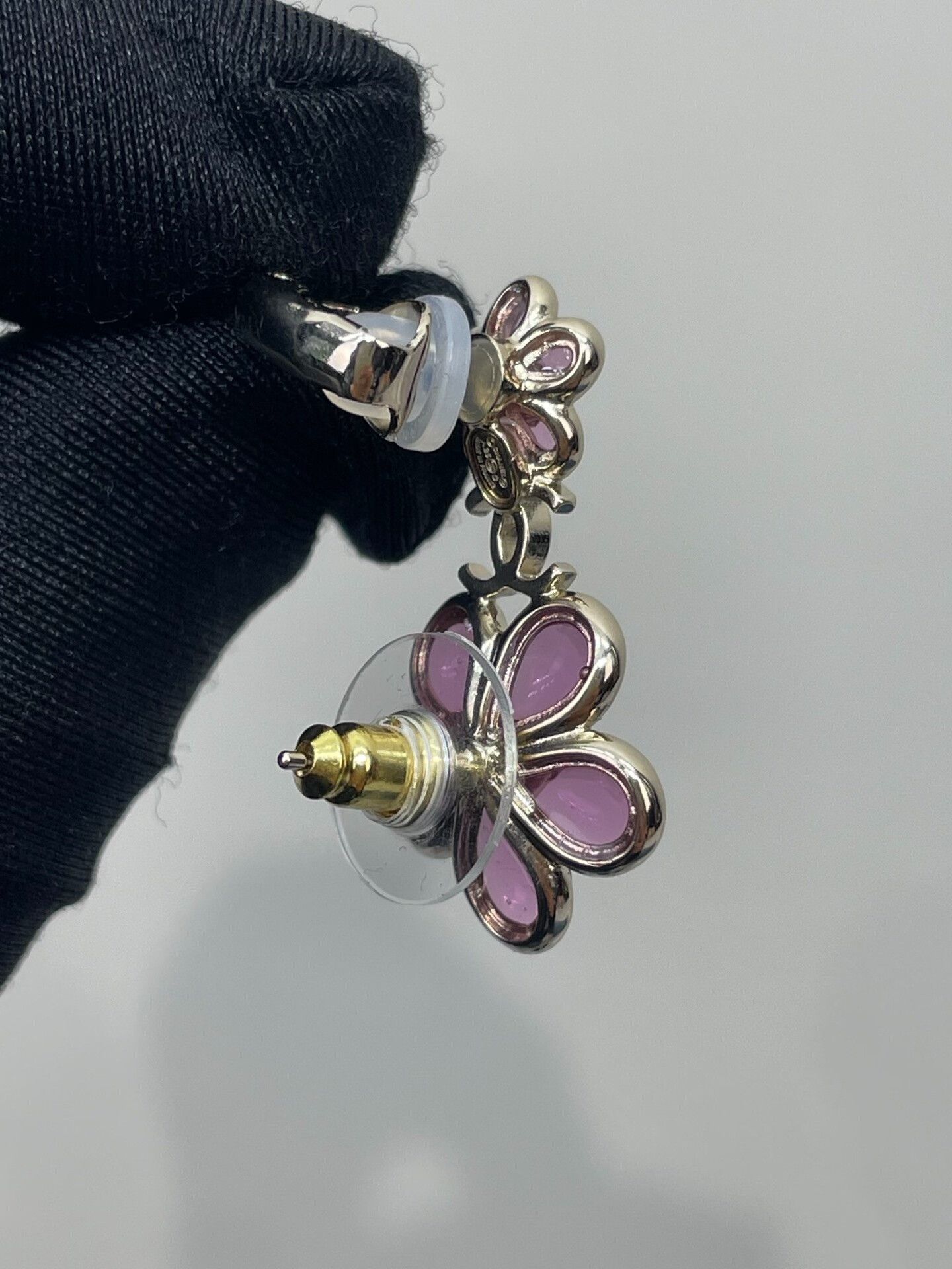 Chanel Chanel 26C Glass Flower Earrings Size ONE SIZE - 7 Thumbnail