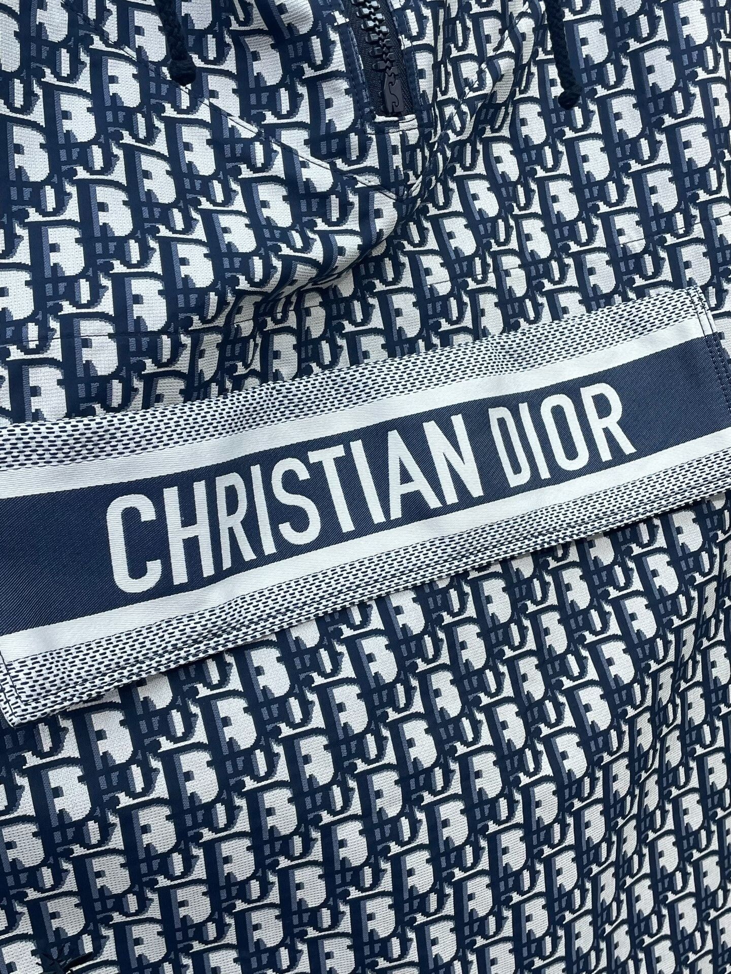 Dior Dior Classic Monogram Hooded Jacket Size XS / US 0-2 / IT 36-38 - 4 Thumbnail