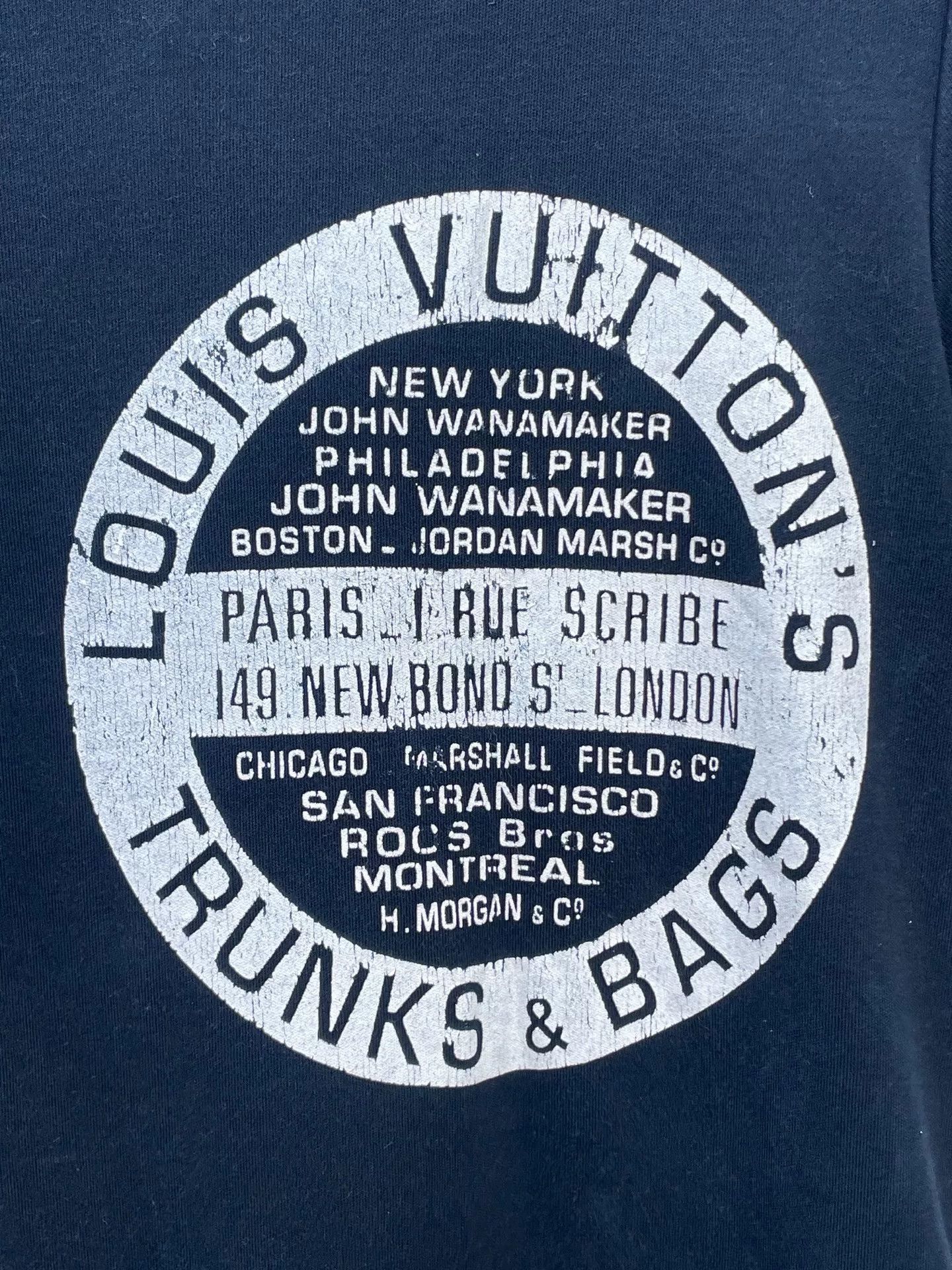 Louis Vuitton LV Black Short Sleeve T-shirt Size US S / EU 44-46 / 1 - 3 Thumbnail