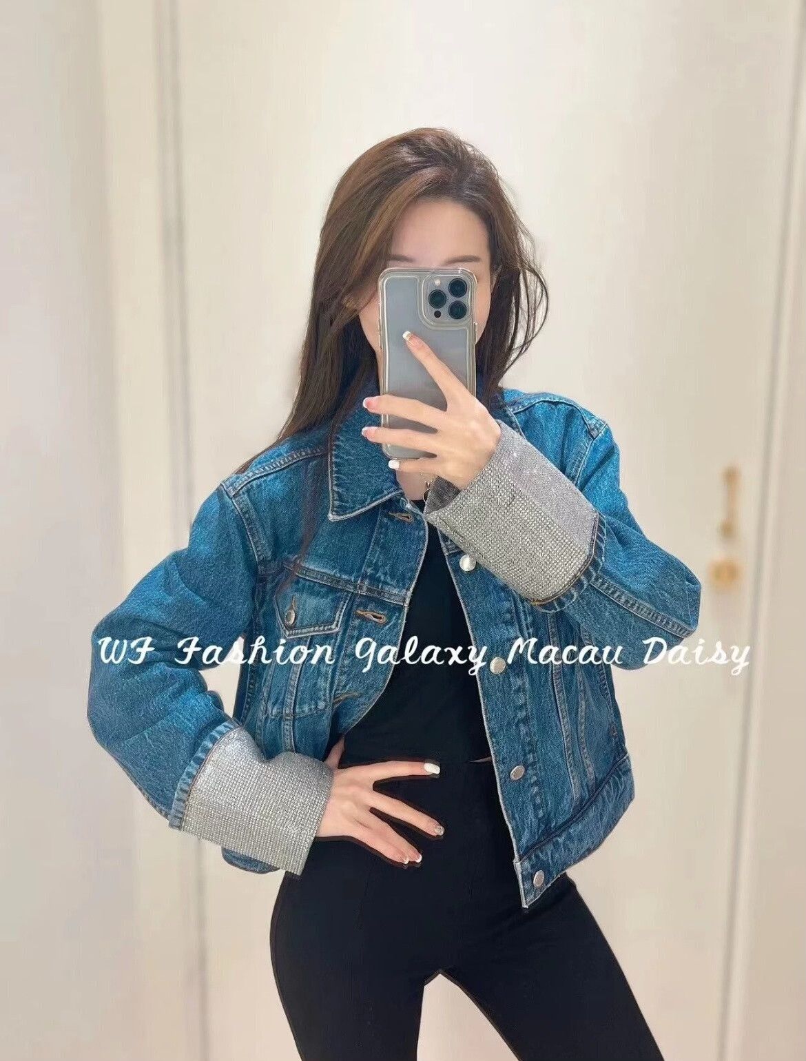 Alexander Wang Alexander Wang Rhinestone Denim Jacket Size XS / US 0-2 / IT 36-38 - 8 Thumbnail