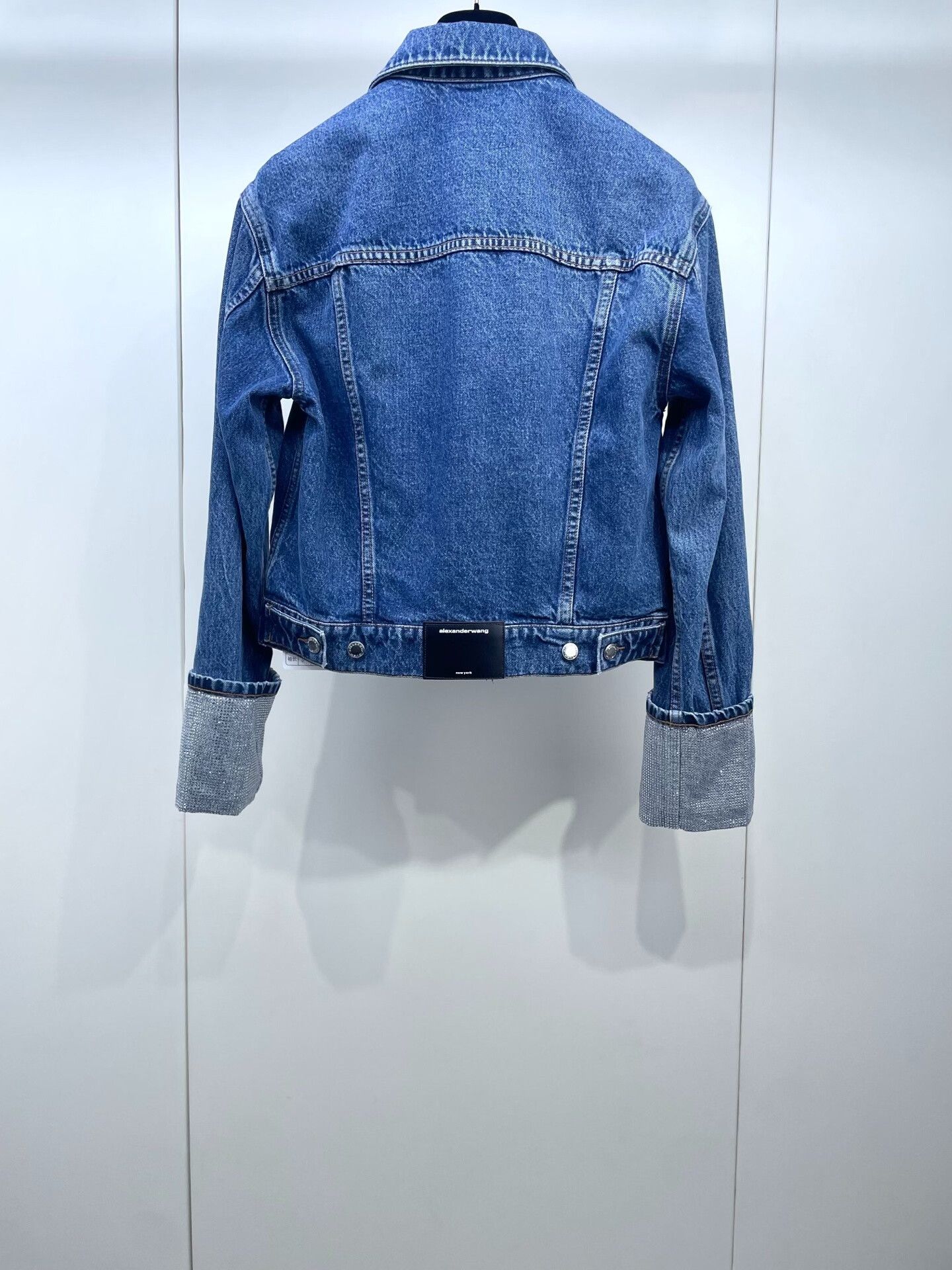 Alexander Wang Alexander Wang Rhinestone Denim Jacket Size XS / US 0-2 / IT 36-38 - 2 Thumbnail