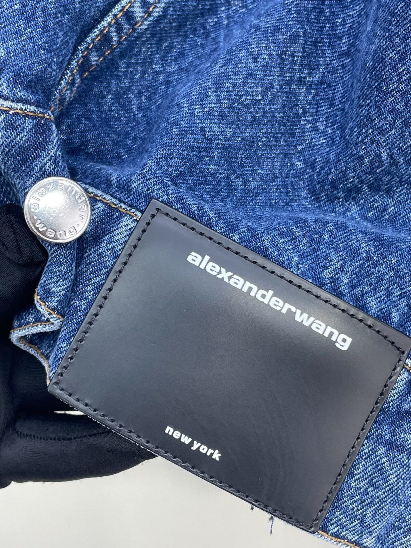 Alexander Wang Alexander Wang Rhinestone Denim Jacket Size XS / US 0-2 / IT 36-38 - 3 Thumbnail