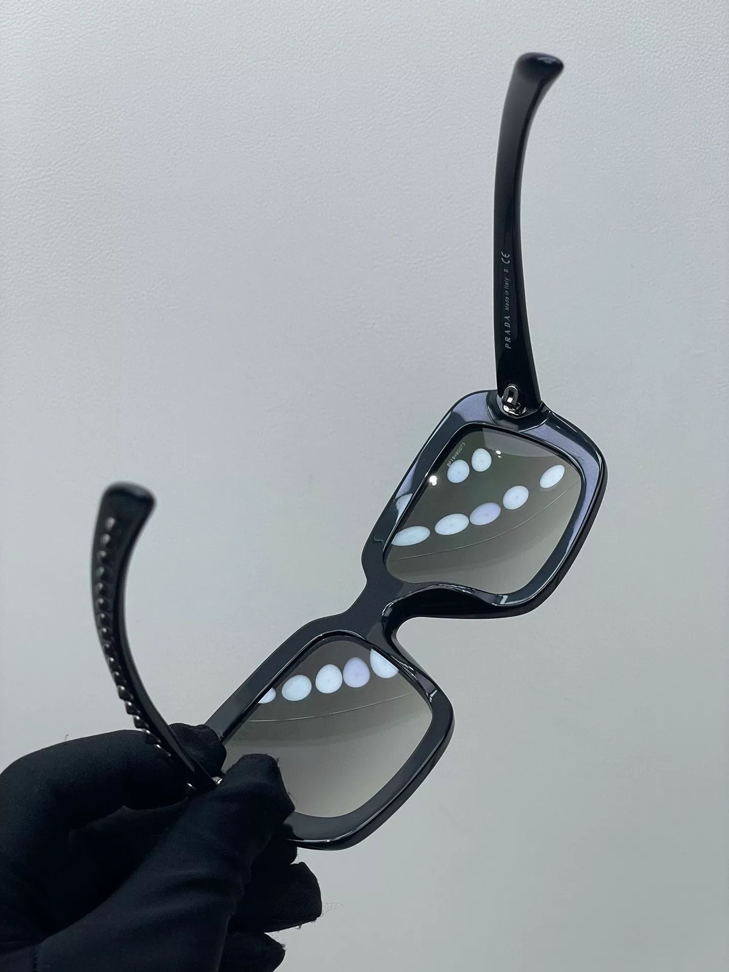 Prada PRADA Studded Sunglasses Size ONE SIZE - 7 Thumbnail