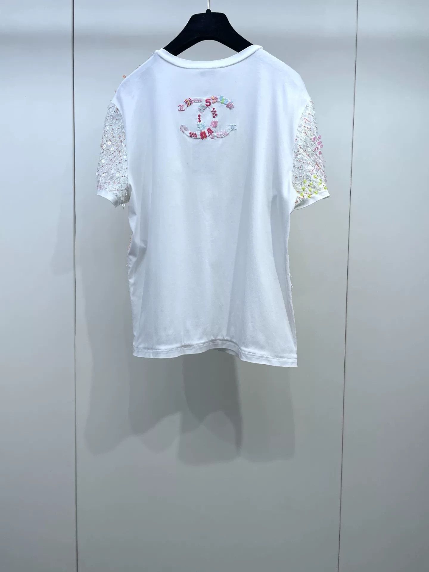 Chanel Chanel Beach Sequin Short Sleeve Top Size M / US 6-8 / IT 42-44 - 2 Thumbnail