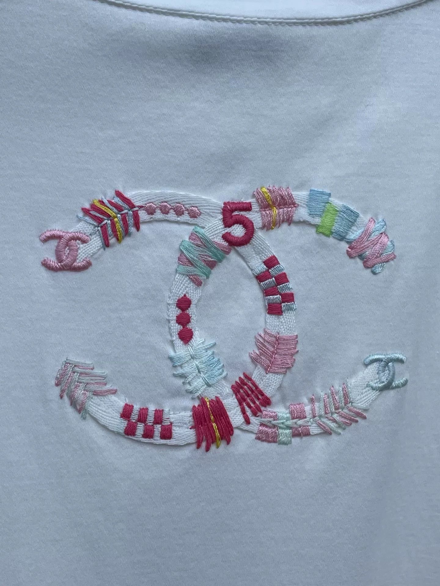 Chanel Chanel Beach Sequin Short Sleeve Top Size M / US 6-8 / IT 42-44 - 5 Thumbnail