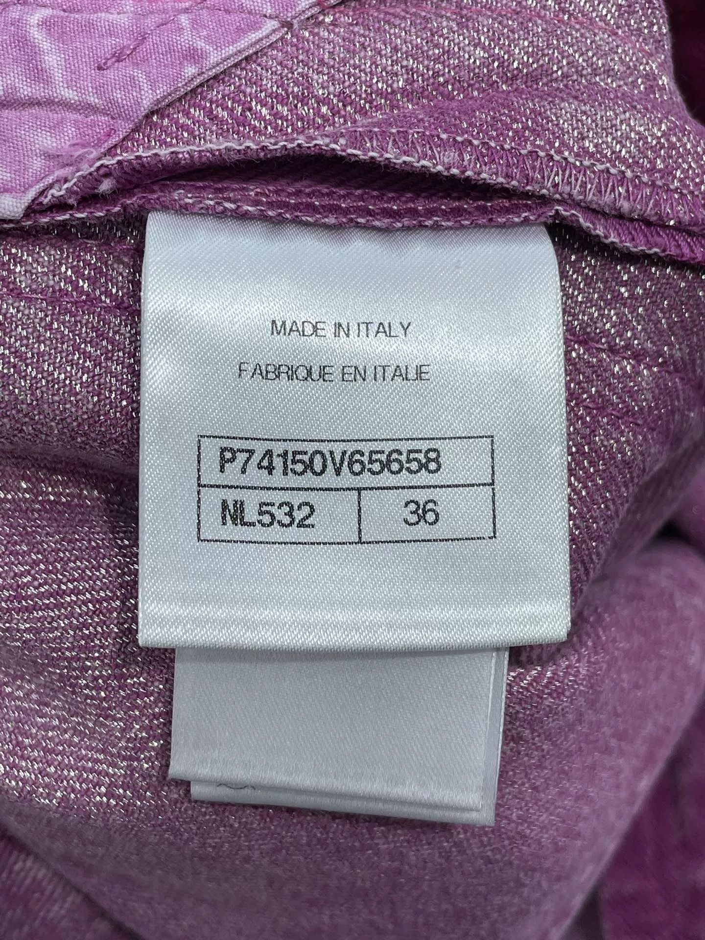 Chanel Chanel 23C Pink Distressed Jeans Size 36" / US 14 / IT 50 - 5 Thumbnail