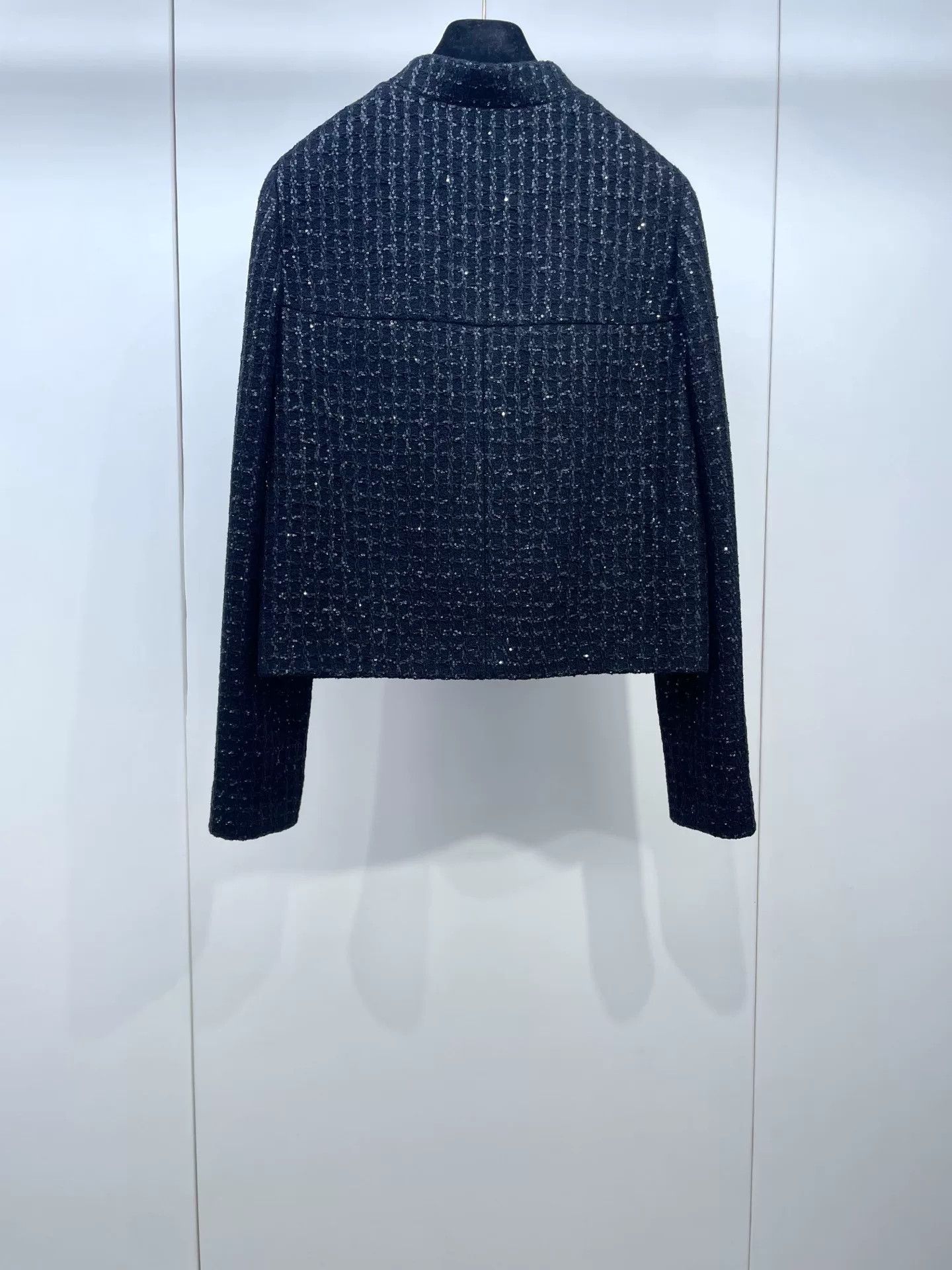 Chanel Chanel 25C Shimmer Stand Collar Tweed Jacket Size XXS / US 00 / IT 34 - 2 Thumbnail