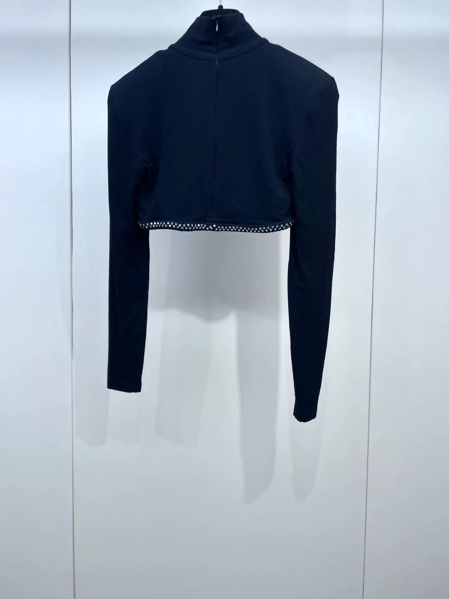 Chanel Chanel 24C Black Diamond Cropped Top Size XXS / US 00 / IT 34 - 2 Thumbnail