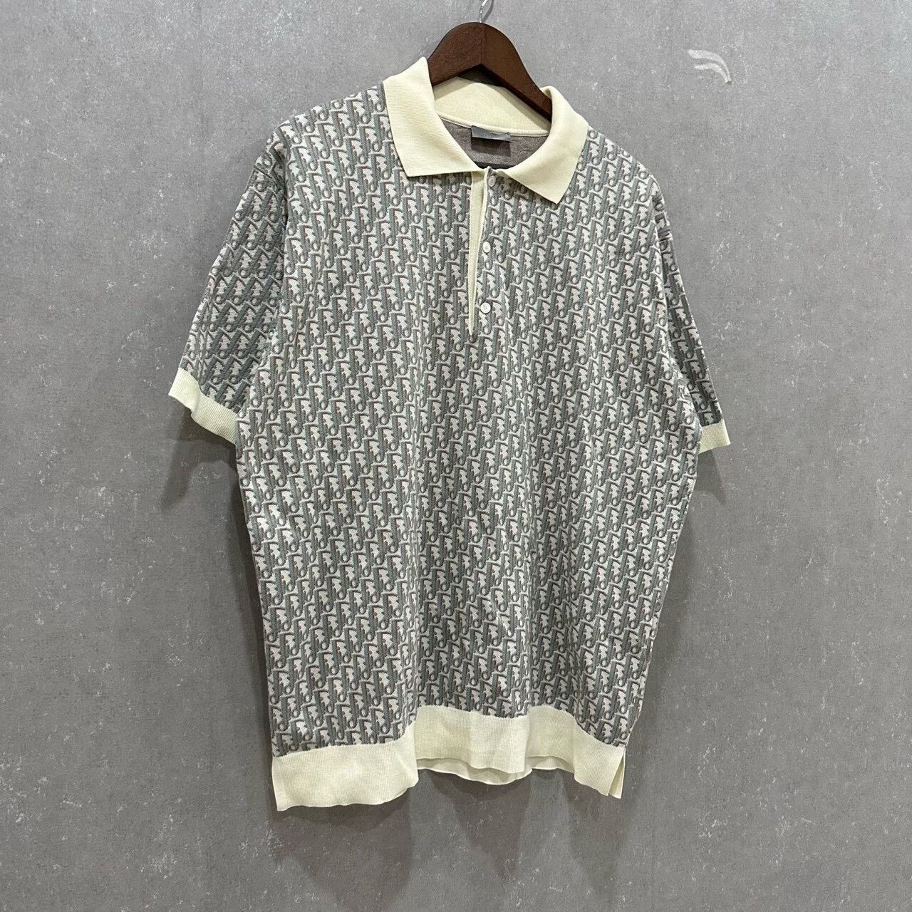 Dior Dior All-Over Logo Short-Sleeve Shirt L Size US L / EU 52-54 / 3 - 3 Thumbnail