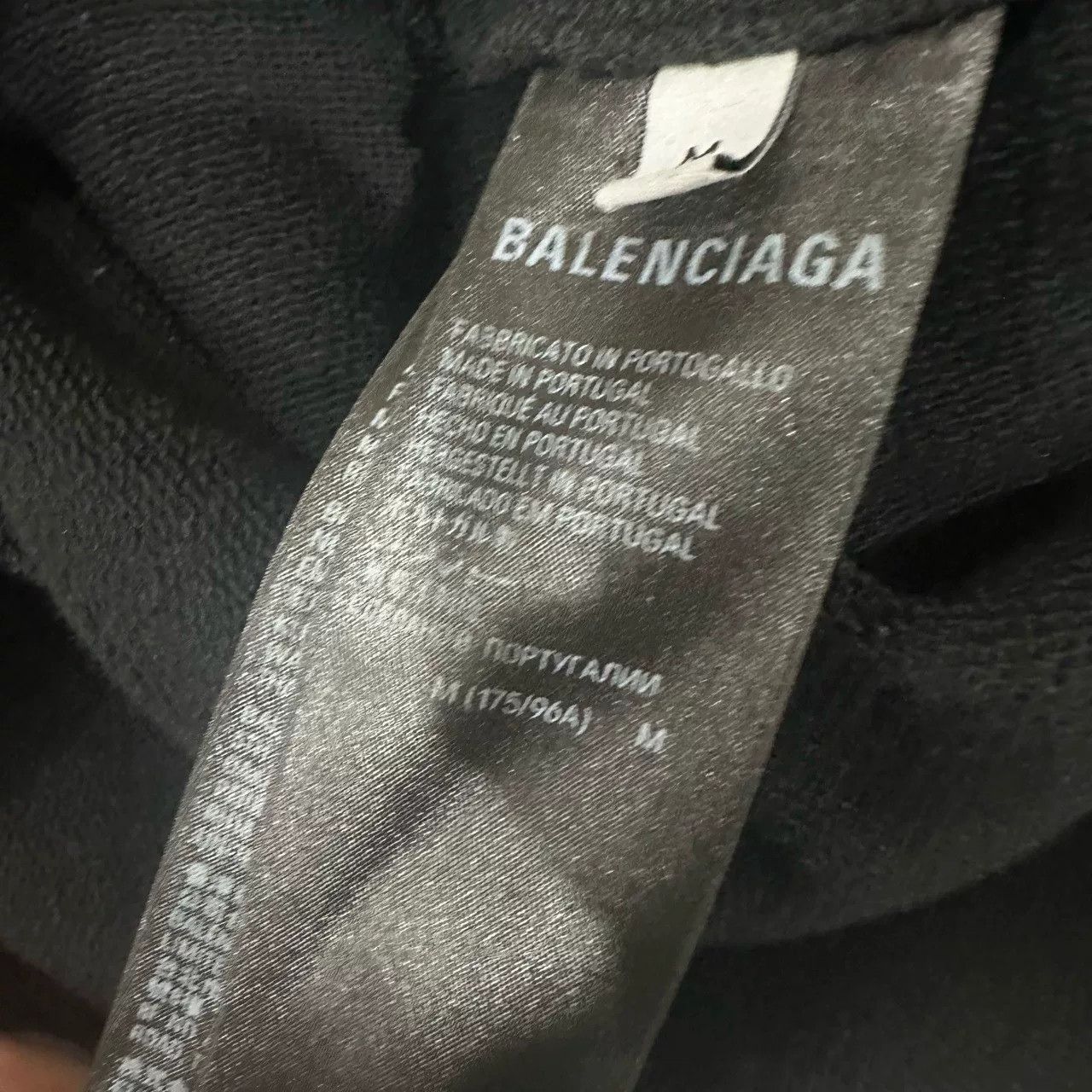 Balenciaga Balenciaga SS23 Solid Letter Print Zip Hoodie Size US M / EU 48-50 / 2 - 6 Thumbnail