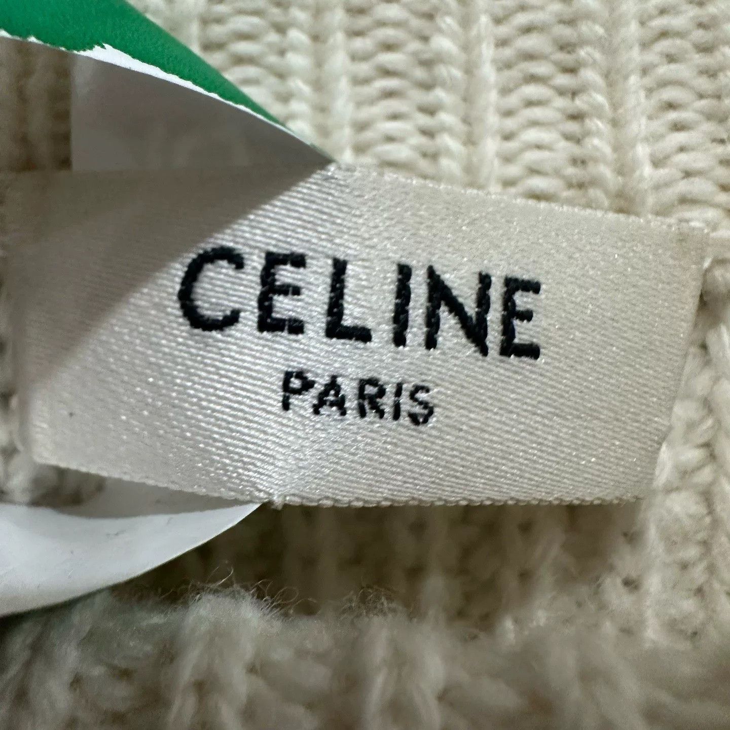 Celine Celine Rivet Letter Knit Sweater Size S / US 4 / IT 40 - 4 Thumbnail
