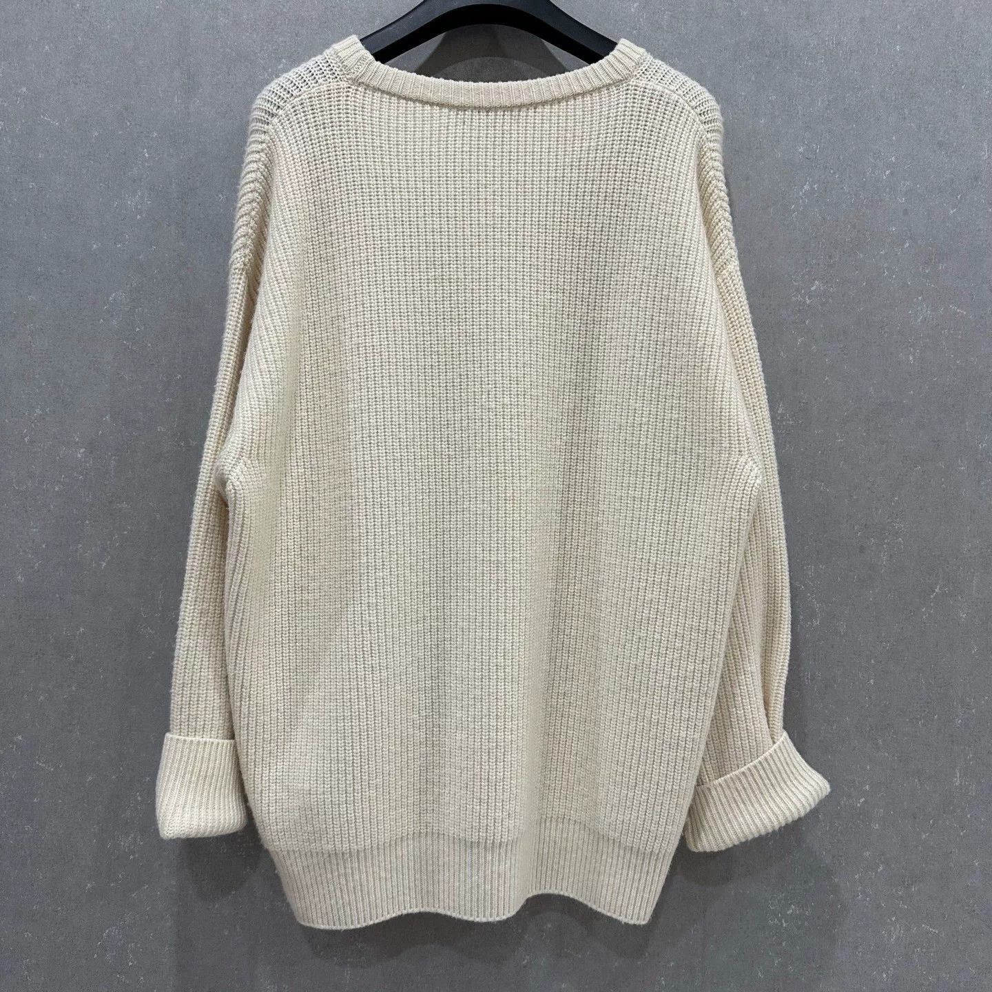 Celine Celine Rivet Letter Knit Sweater Size S / US 4 / IT 40 - 2 Thumbnail