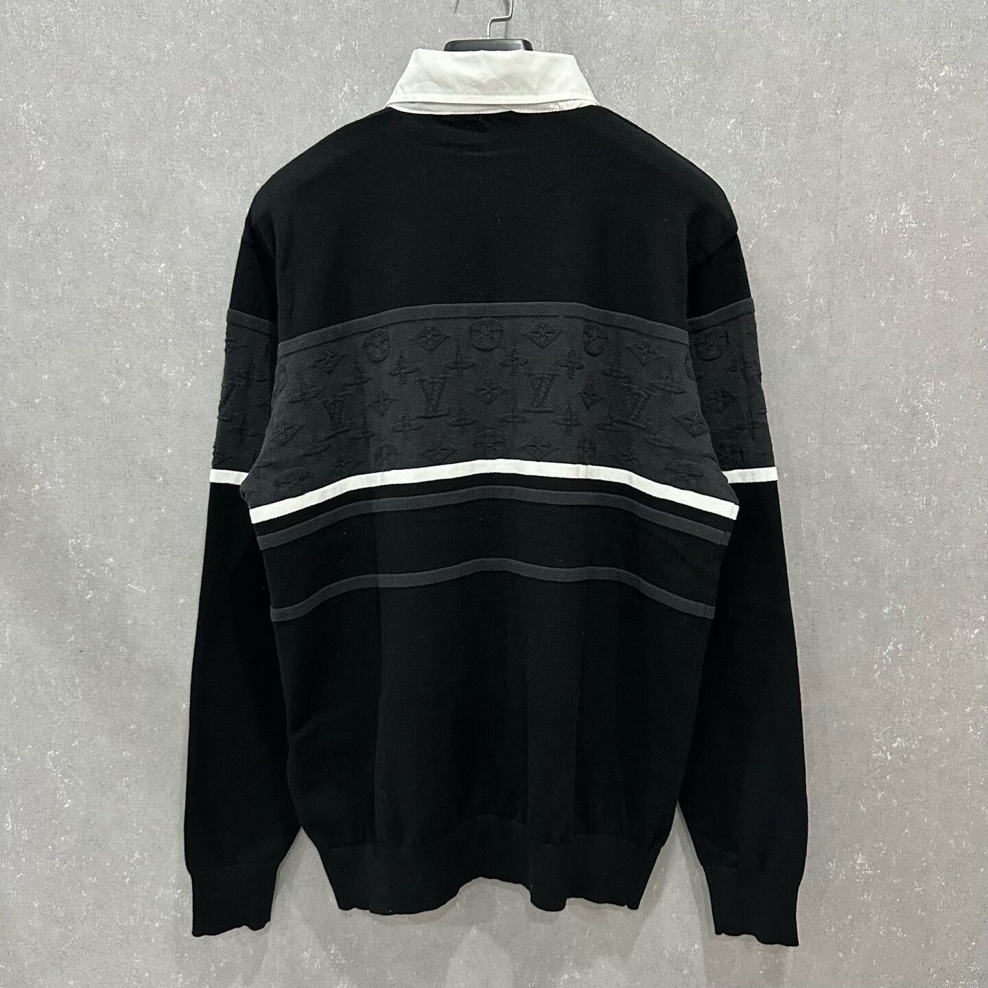 Louis Vuitton Louis Vuitton Logo Knit Long-Sleeve Polo Size US M / EU 48-50 / 2 - 5 Thumbnail