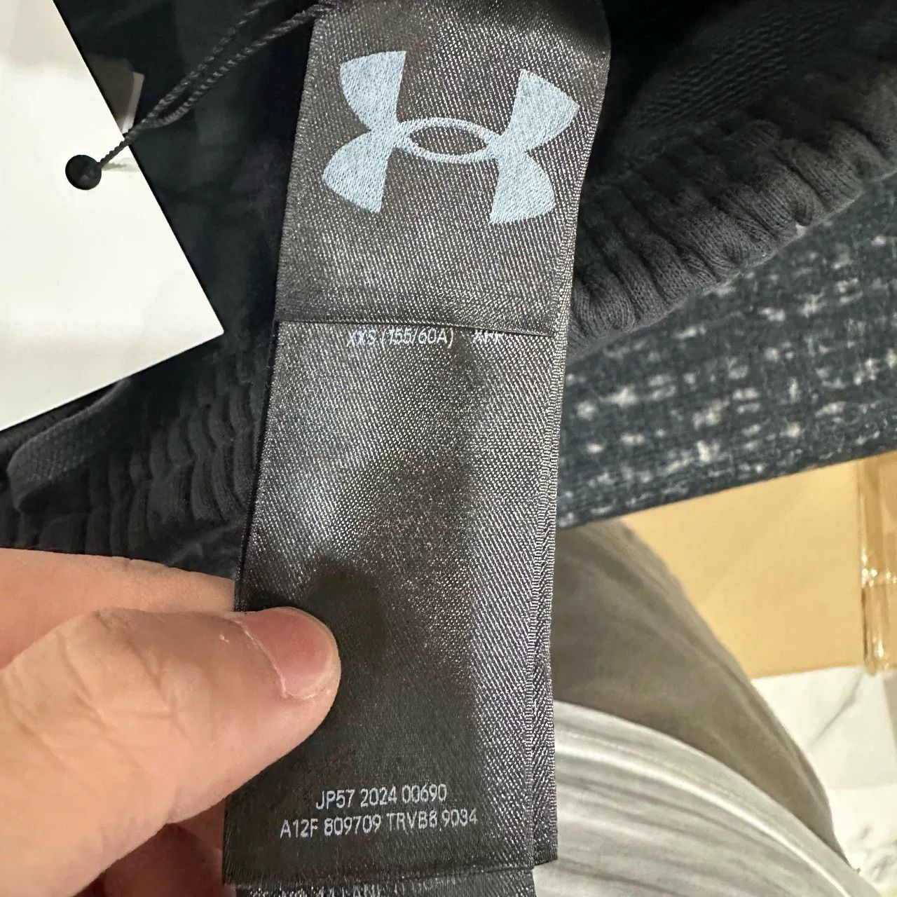 Balenciaga Balenciaga x Under Armour Embroidered Logo Wide-Leg Sweatpants Size 22" - 6 Thumbnail