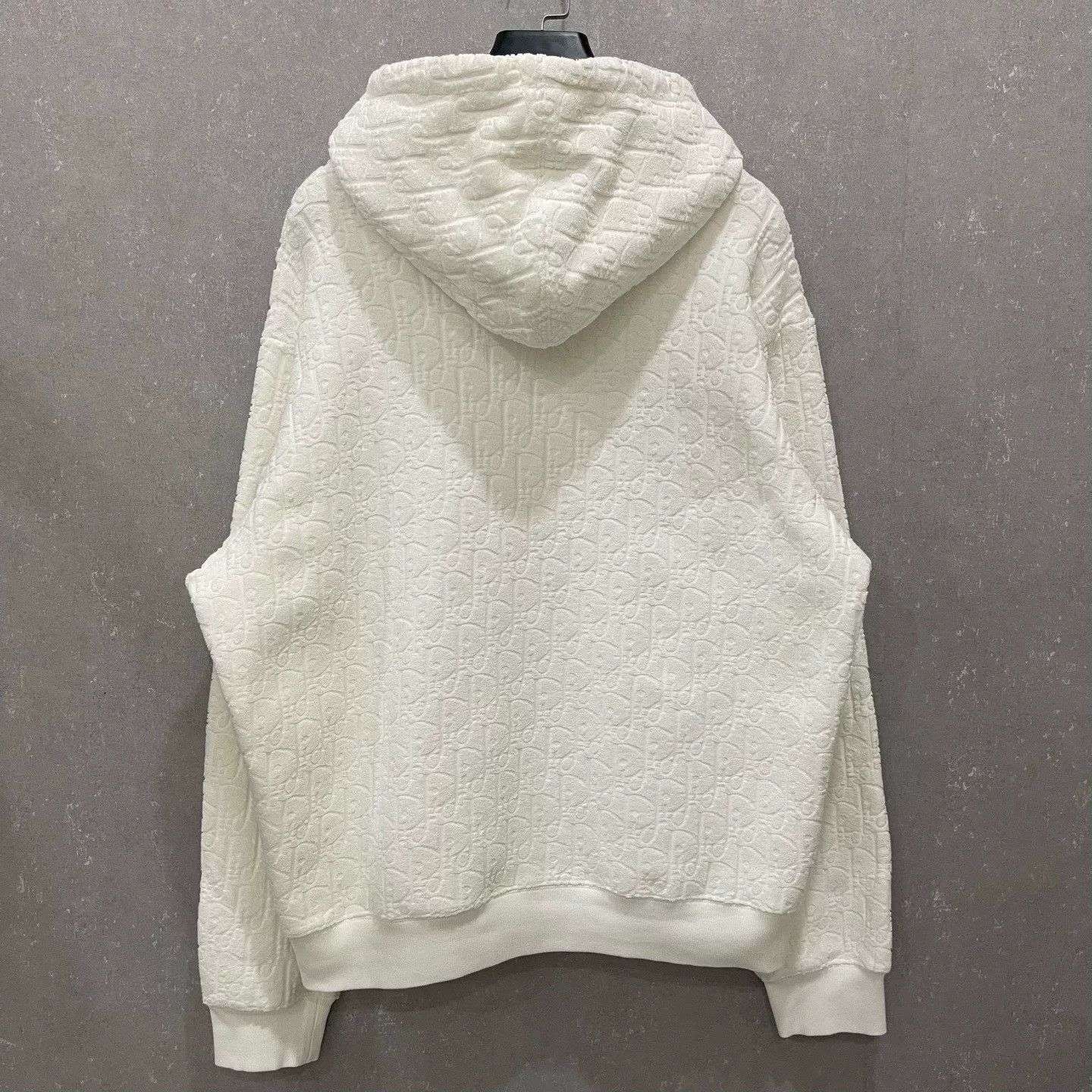 Dior Dior Embossed Logo Towel Hoodie Size US XXL / EU 58 / 5 - 2 Thumbnail